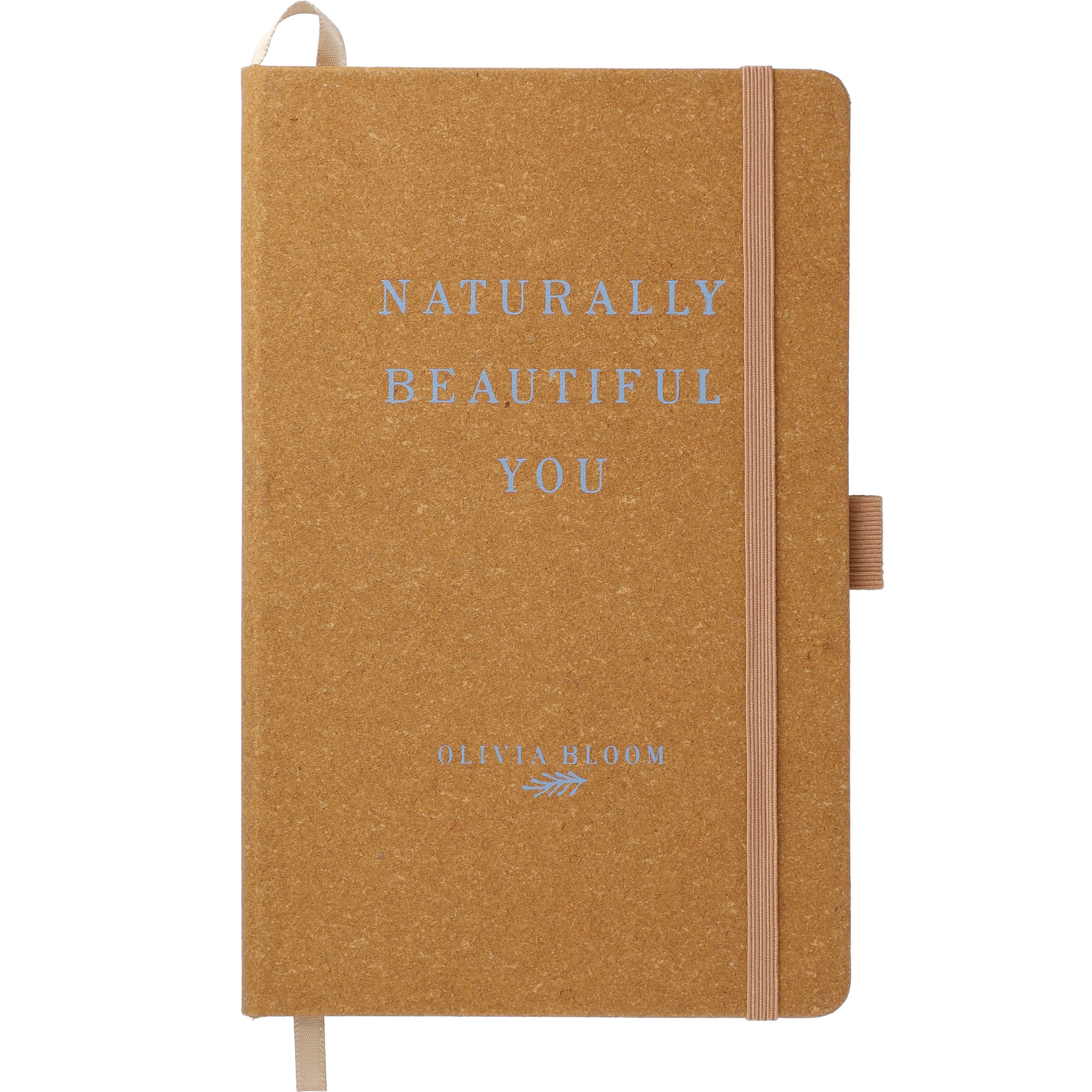 Picture of 5.5'' x 8.5'' FSC® Mix Recycled Leather Bound Journal
