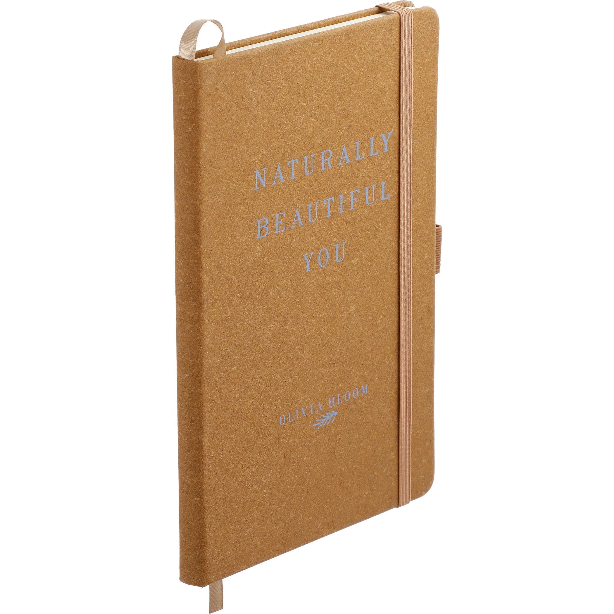 Picture of 5.5'' x 8.5'' FSC® Mix Recycled Leather Bound Journal