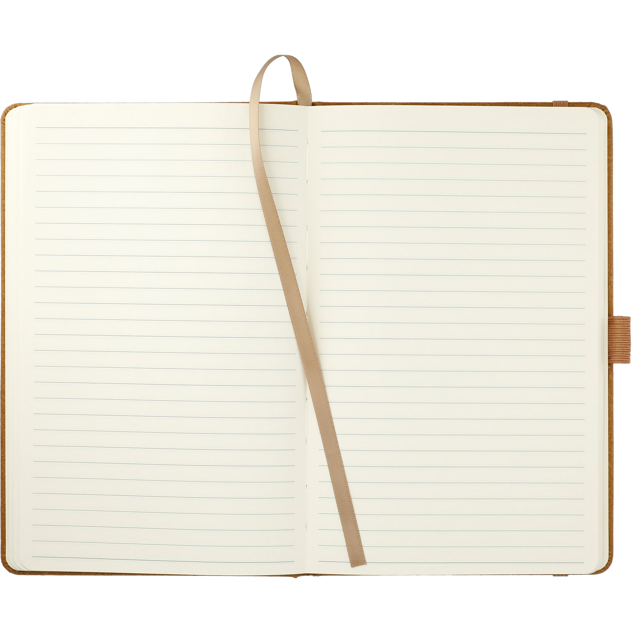 Picture of 5.5'' x 8.5'' FSC® Mix Recycled Leather Bound Journal