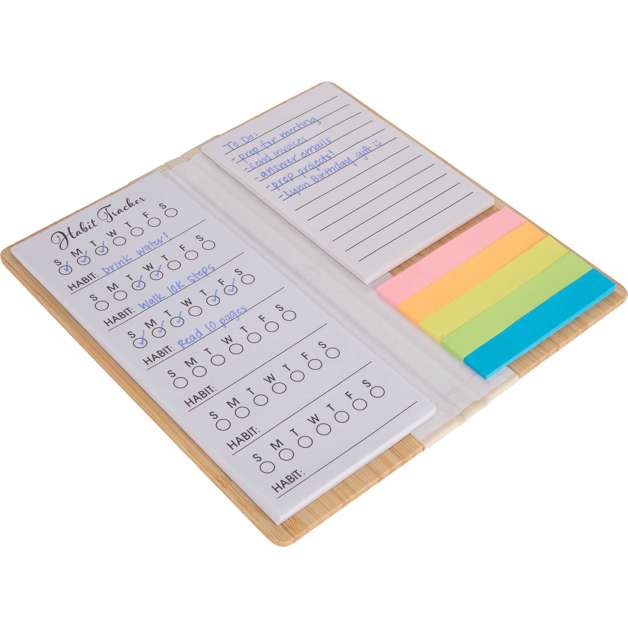 Picture of Wellable™ FSC® 100% Bamboo Sticky Notes Pad