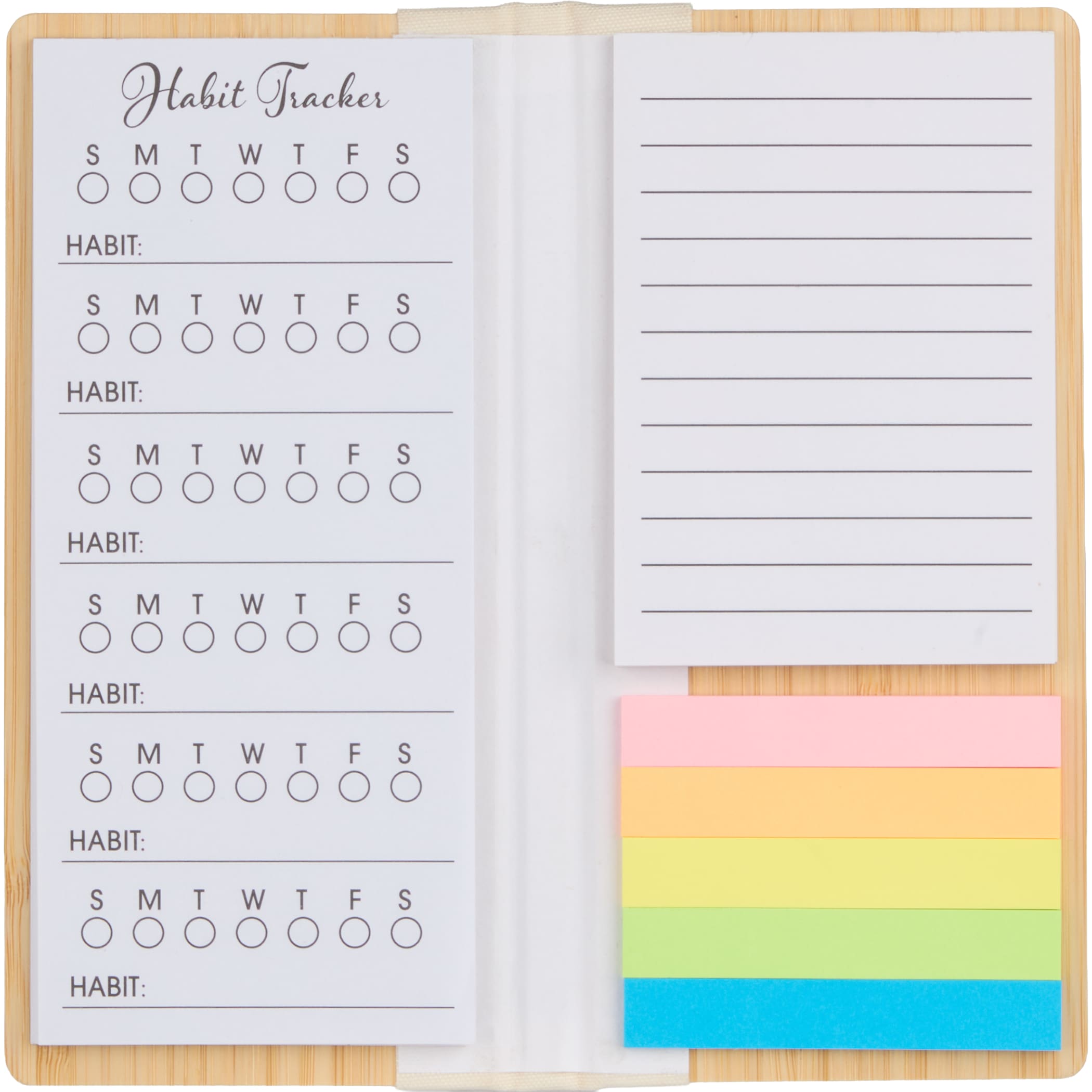 Picture of Wellable™ FSC® 100% Bamboo Sticky Notes Pad