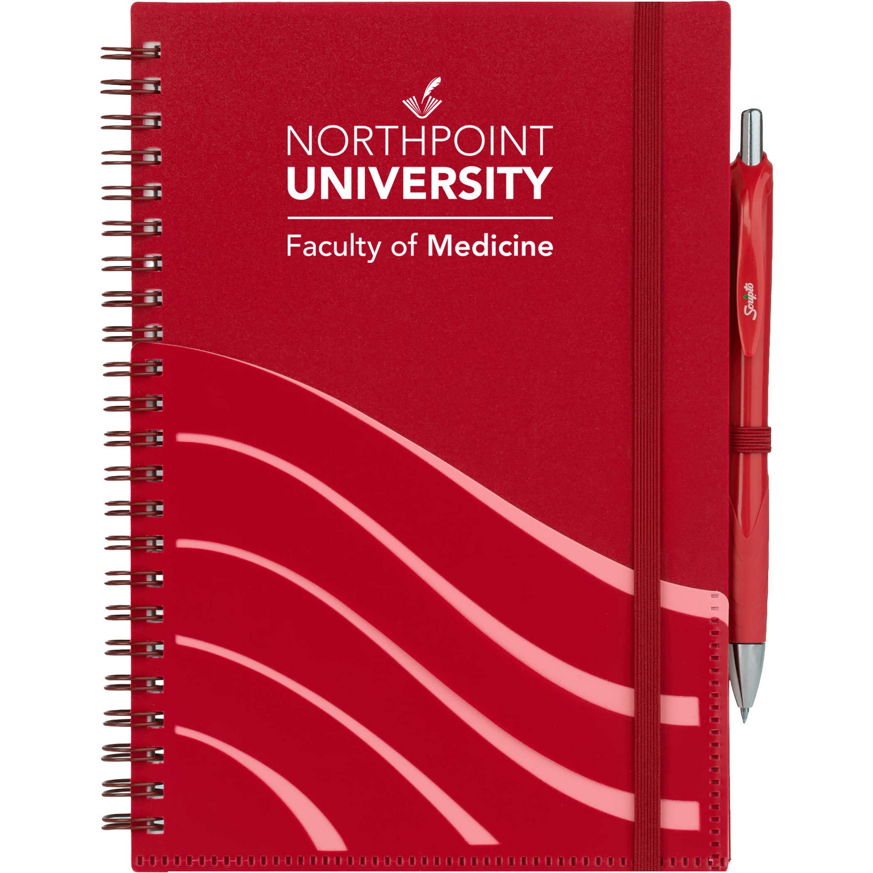 Picture of Scripto® Recycled Spiral Notebook
