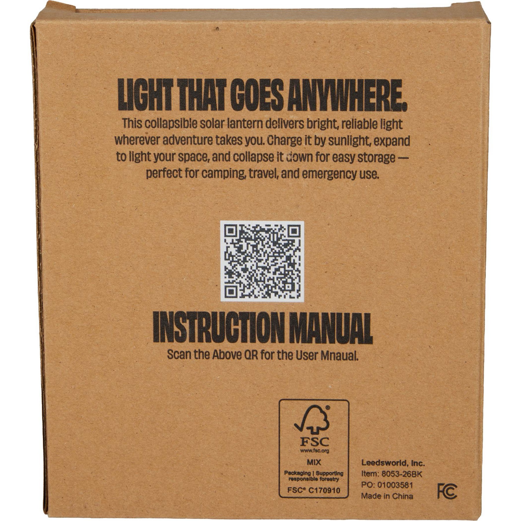 Picture of Collapsible Solar Powered Lantern
