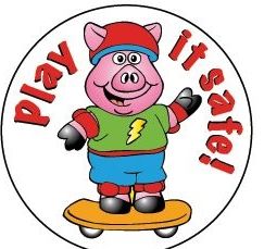 Picture of Play It Safe! Sticker Roll