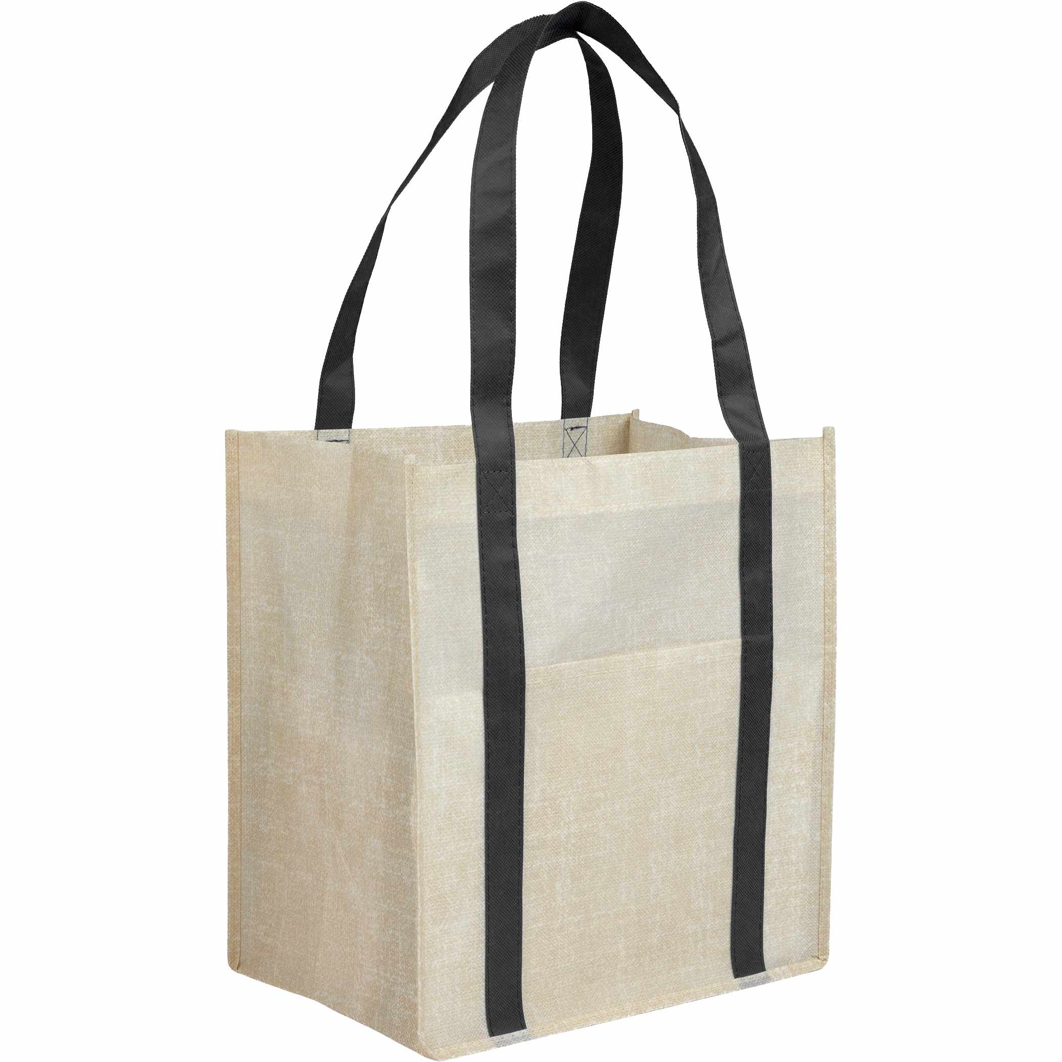 Picture of Pluto Recycled Non-Woven Small Grocery Tote