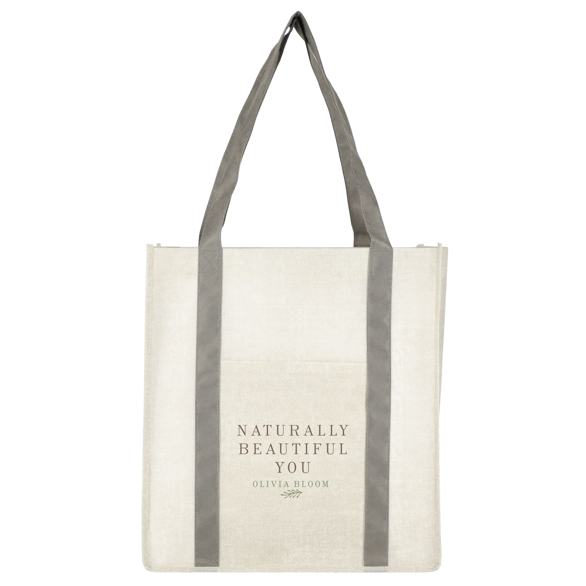 Picture of Pluto Recycled Non-Woven Small Grocery Tote