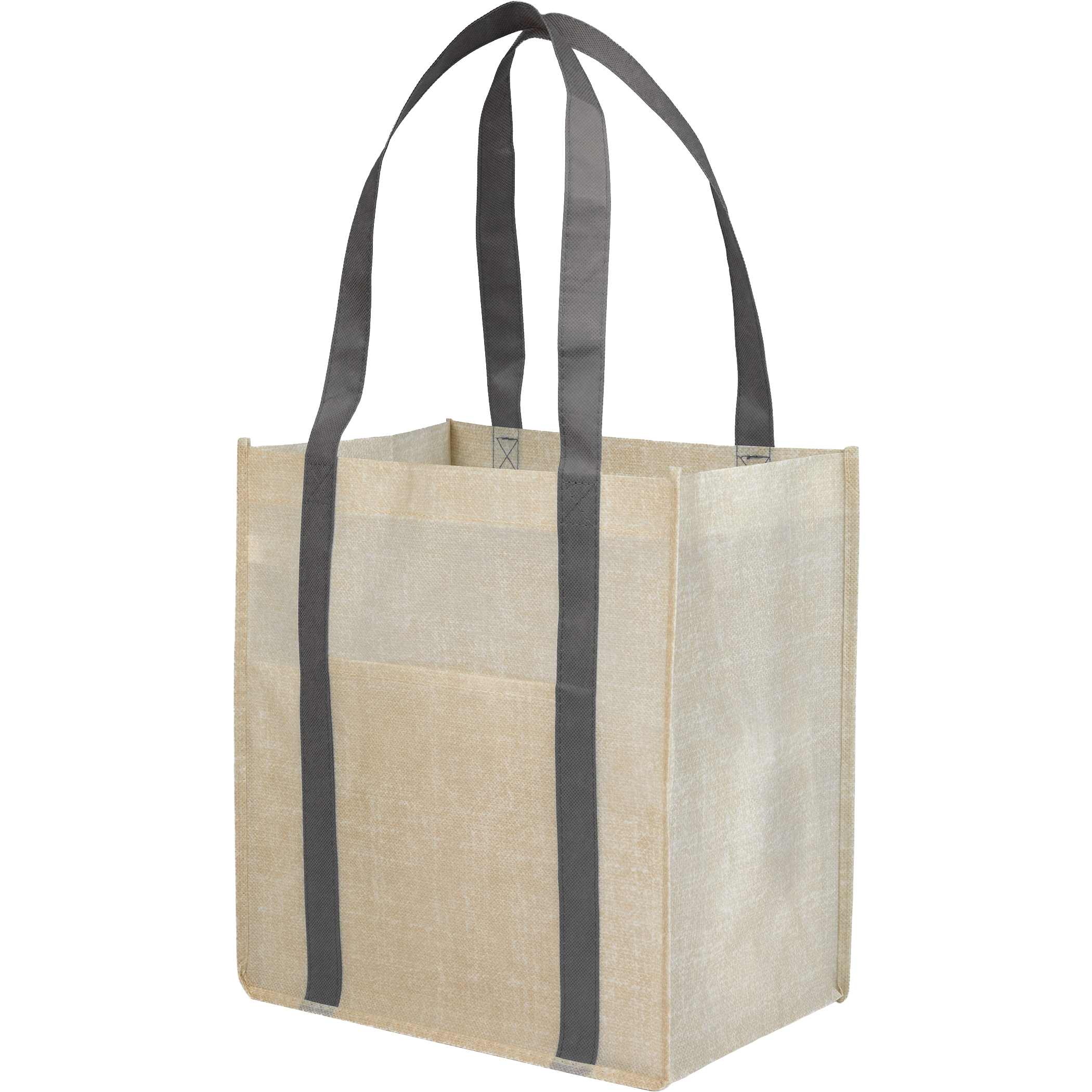 Picture of Pluto Recycled Non-Woven Small Grocery Tote