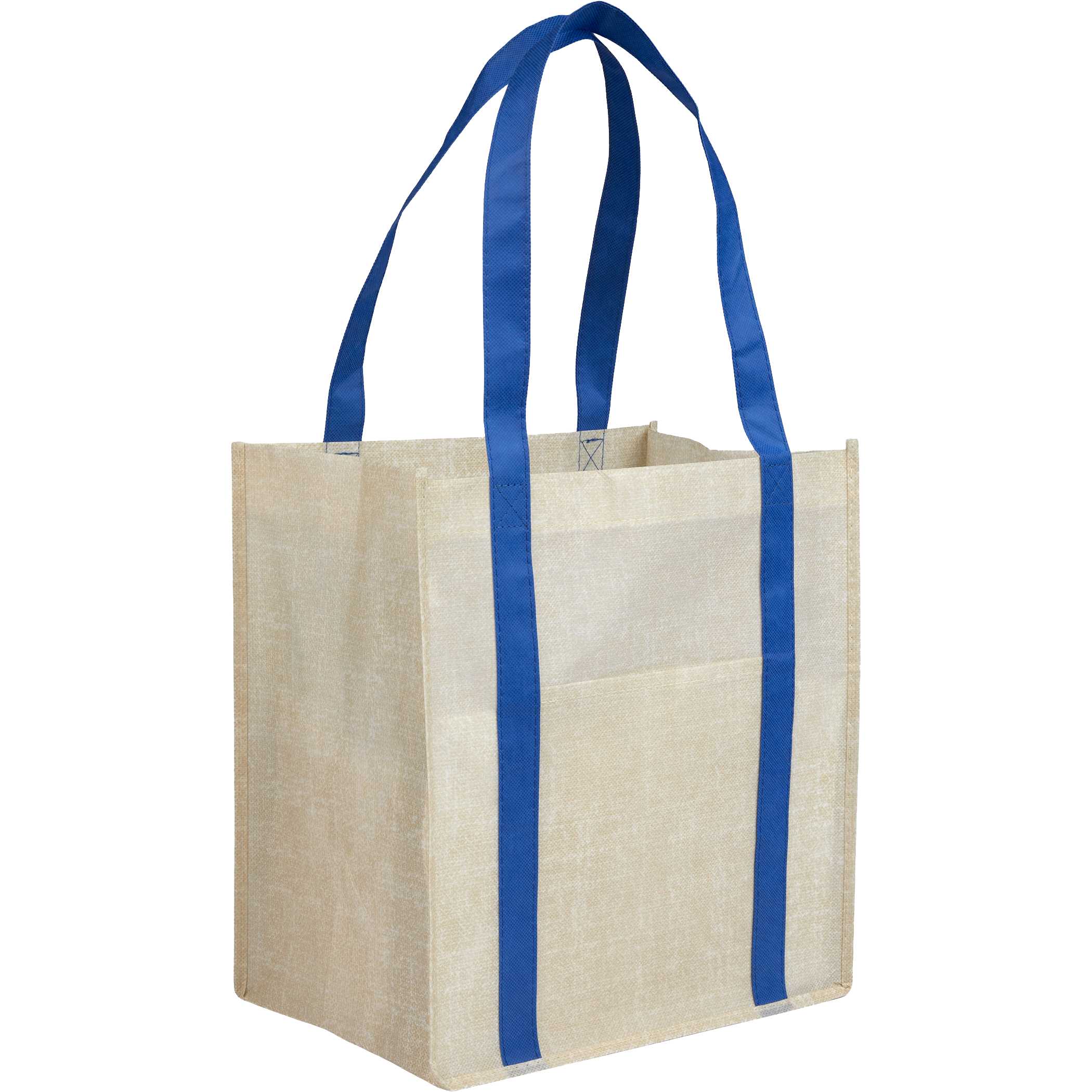 Picture of Pluto Recycled Non-Woven Small Grocery Tote