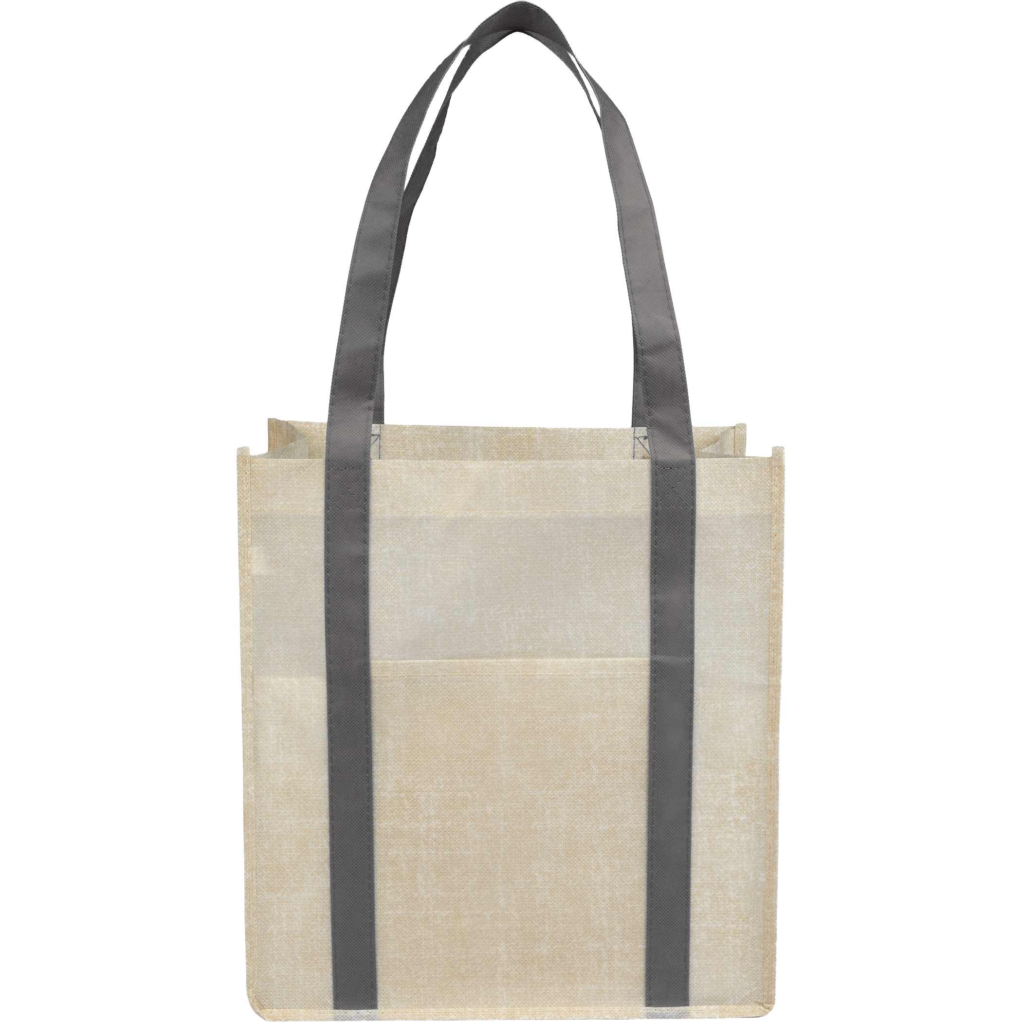 Picture of Pluto Recycled Non-Woven Small Grocery Tote