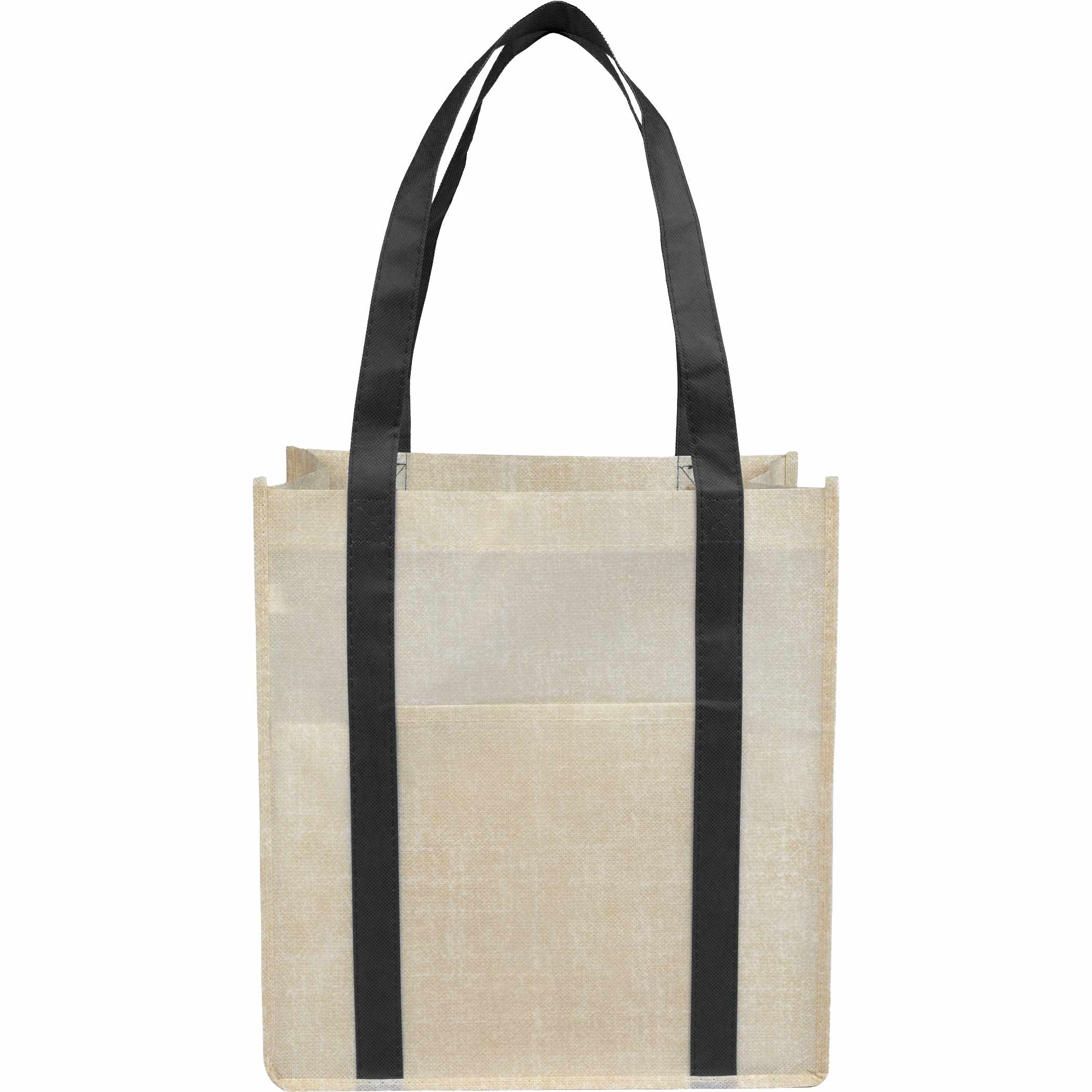 Picture of Pluto Recycled Non-Woven Small Grocery Tote