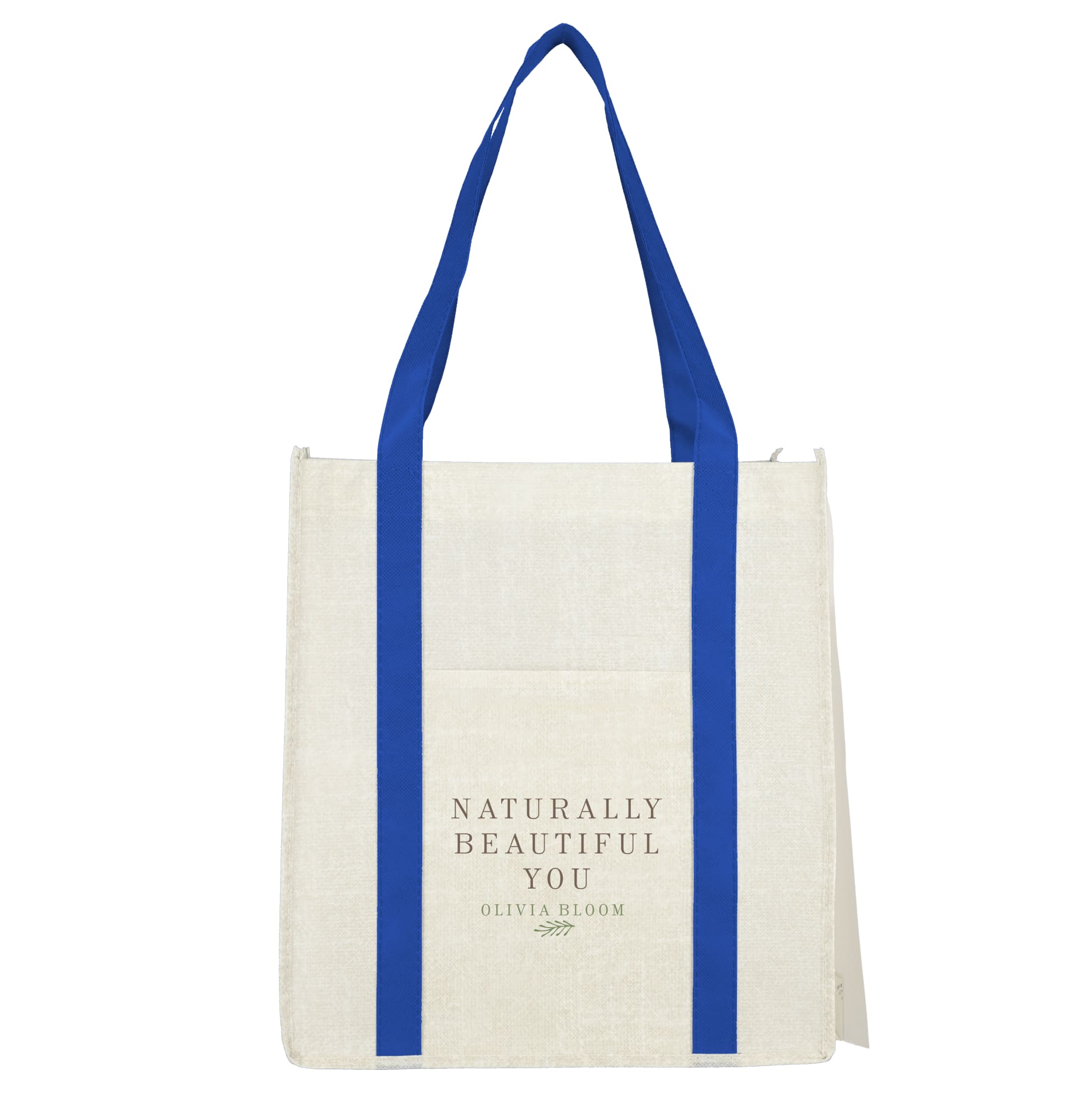 Picture of Pluto Recycled Non-Woven Small Grocery Tote