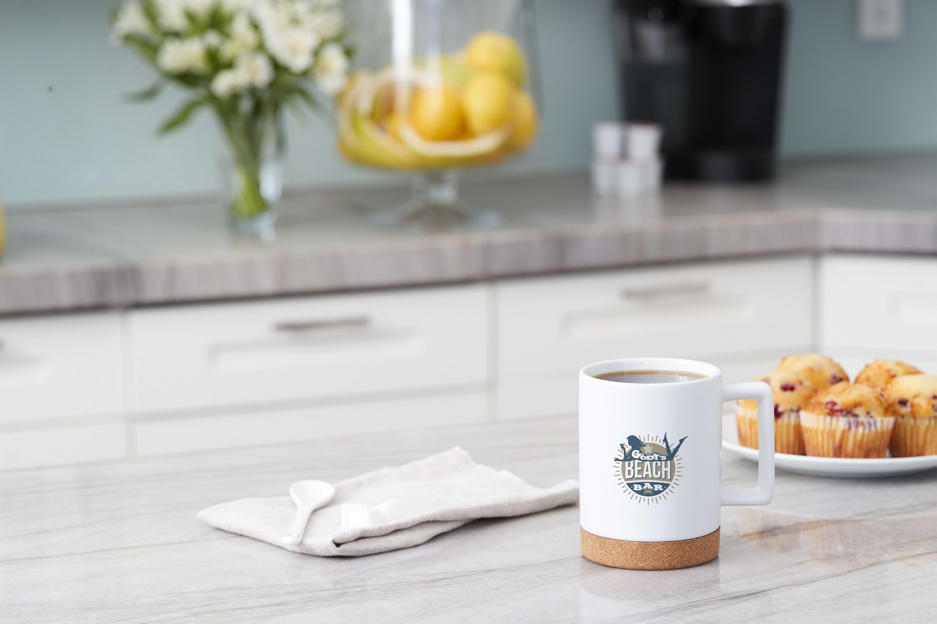 Picture of Bates 15oz Ceramic Mug w/ Cork Base