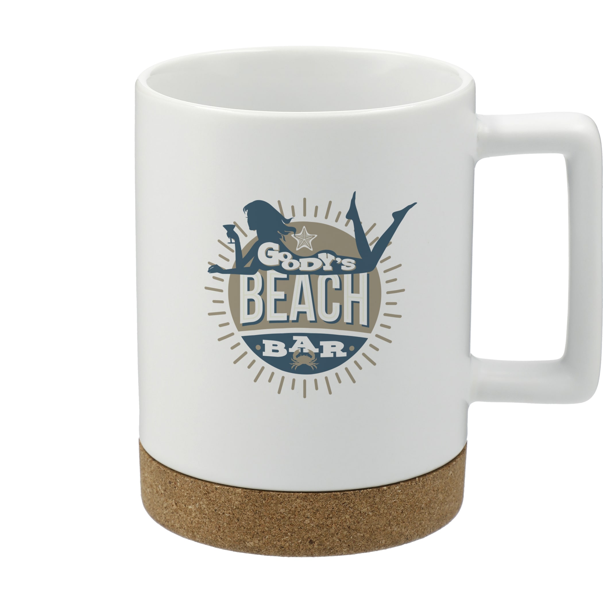 Picture of Bates 15oz Ceramic Mug w/ Cork Base