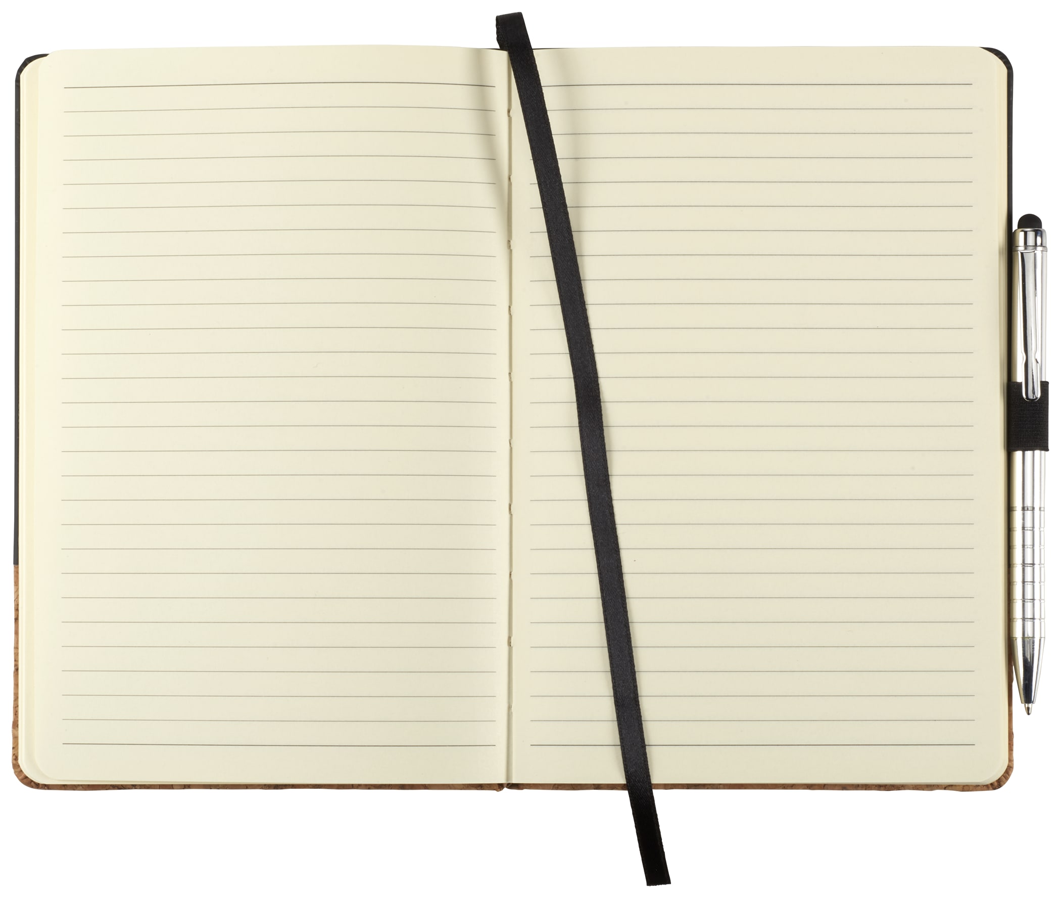 Picture of 5.5'' x 8.5'' FSC® Mix Lucca Cork Hard Bound Journal