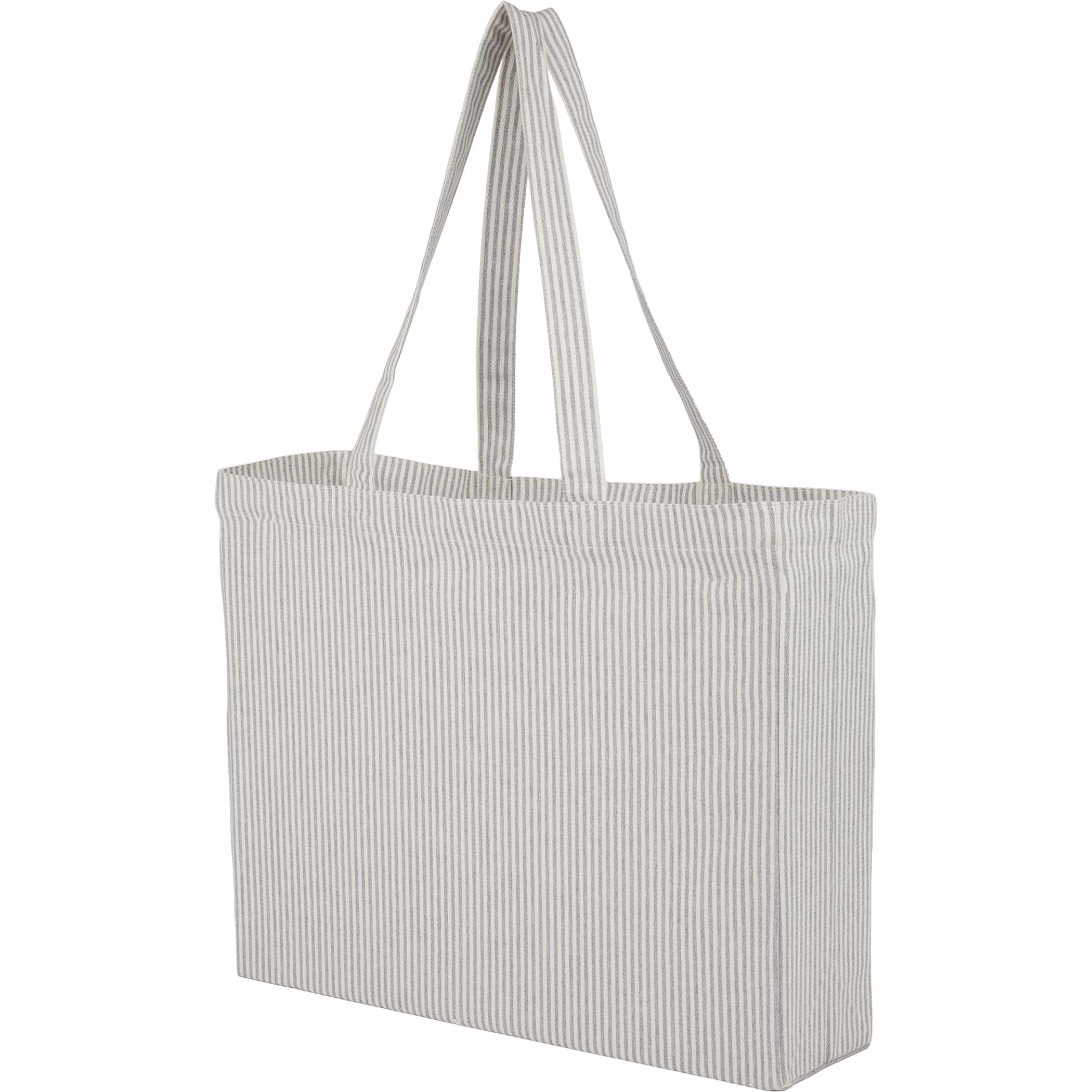 Picture of Striped Pacific Recycled Cotton Shopper Tote