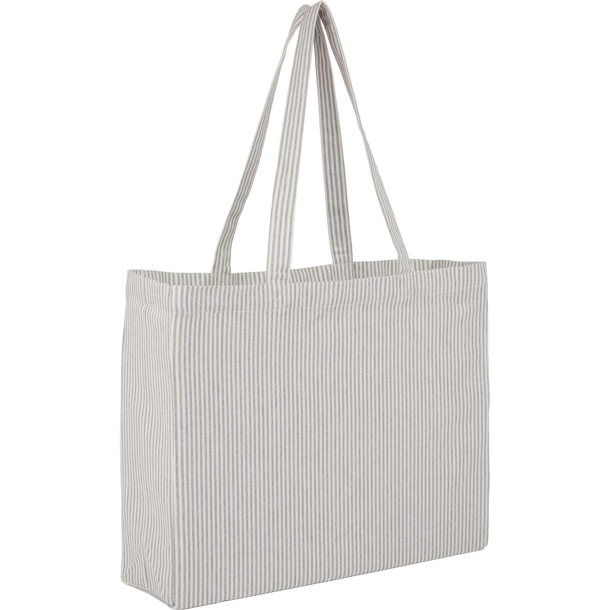 Picture of Striped Pacific Recycled Cotton Shopper Tote
