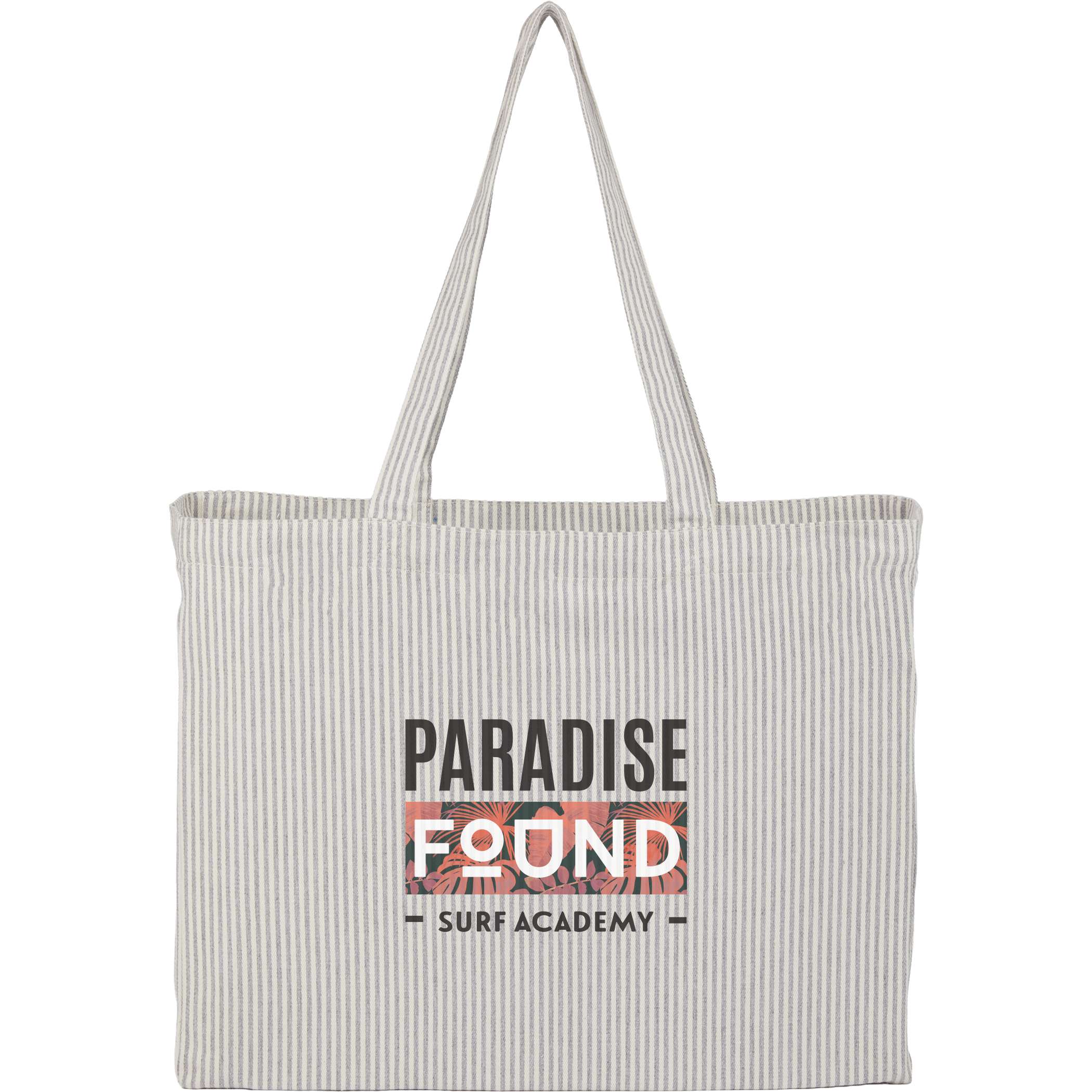Picture of Striped Pacific Recycled Cotton Shopper Tote