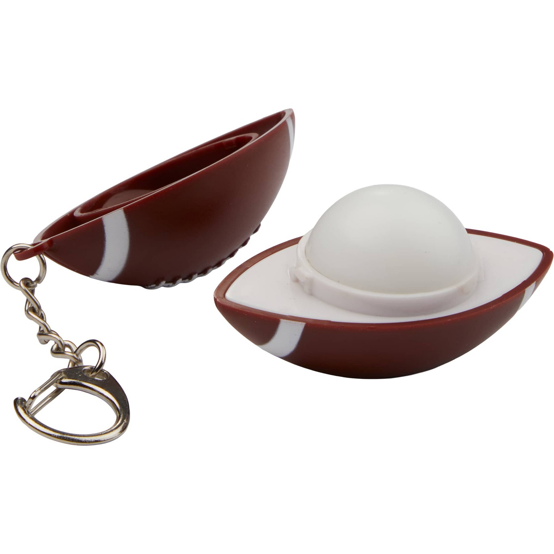 Picture of Football SPF15 Lip Balm with Keychain