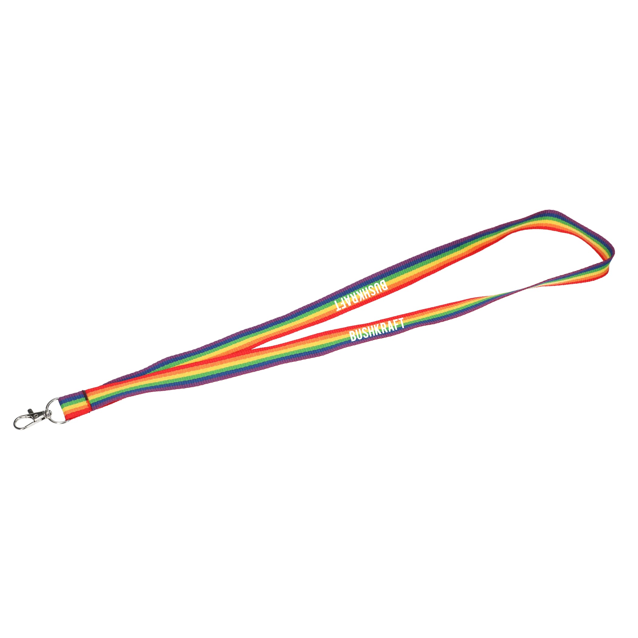 Picture of Recycled Polyester Rainbow Lanyard