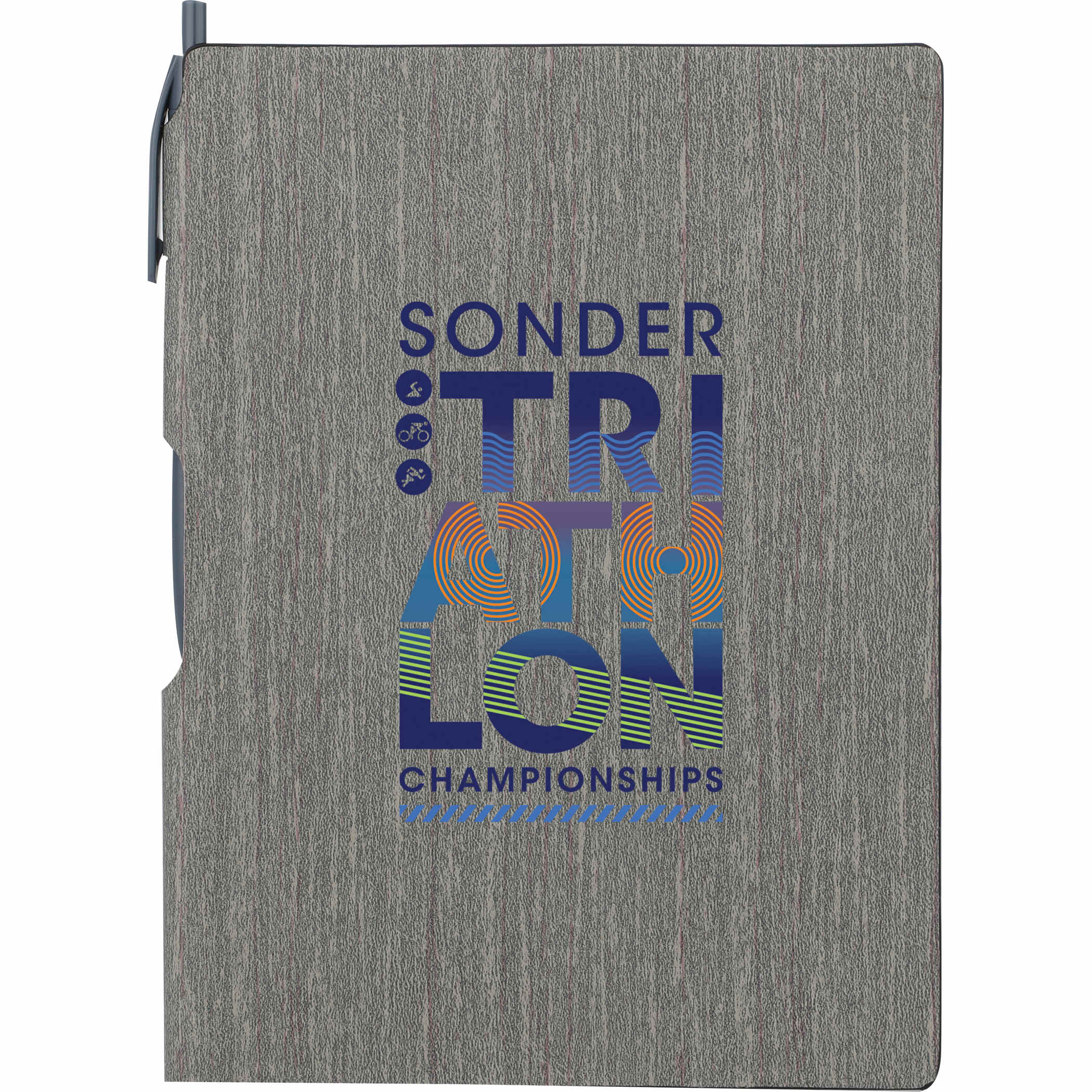 Picture of 6'' x 8.5'' FSC® Mix Bari Notebook with Pen