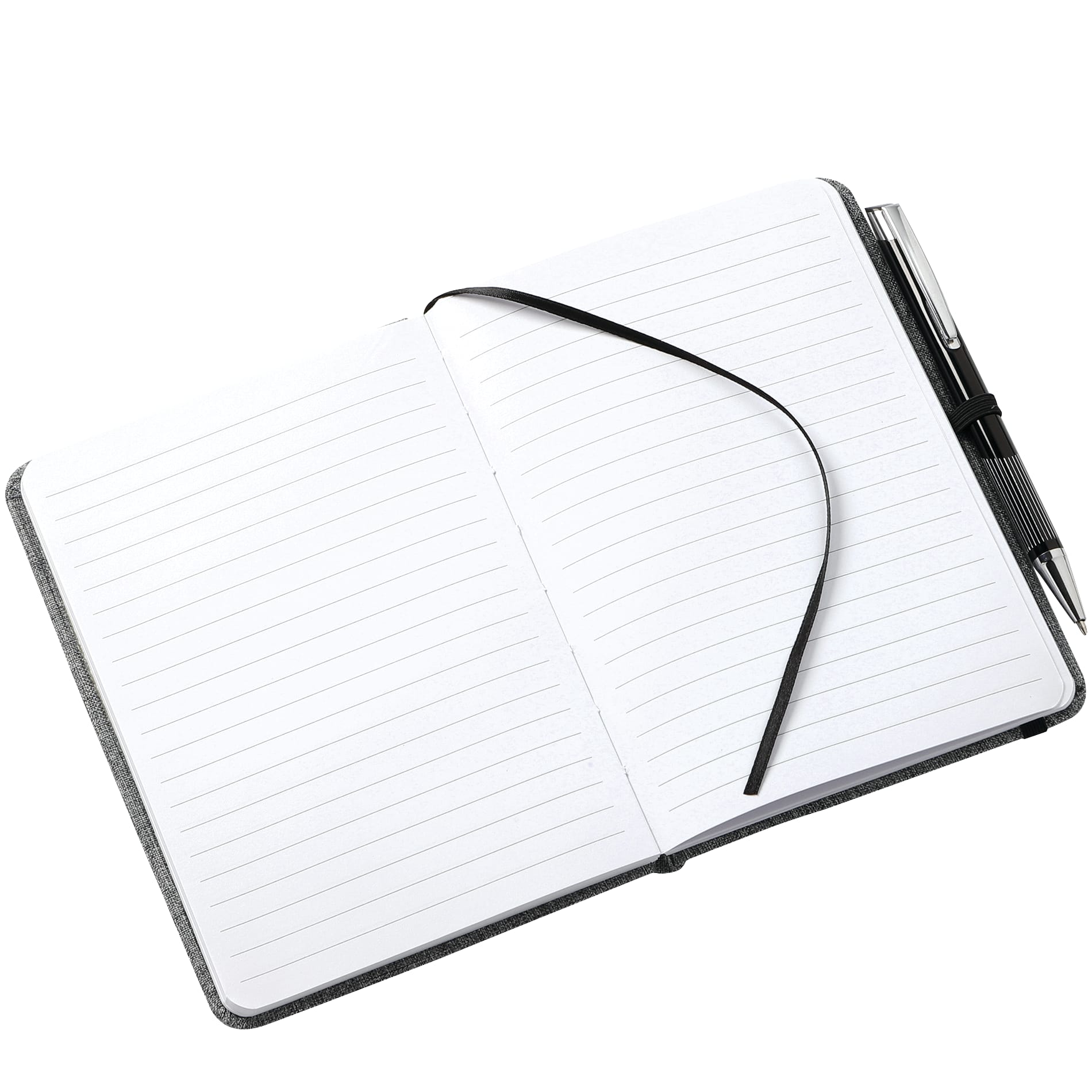 Picture of 5'' x 7'' FSC® Mix Heathered Bound Notebook