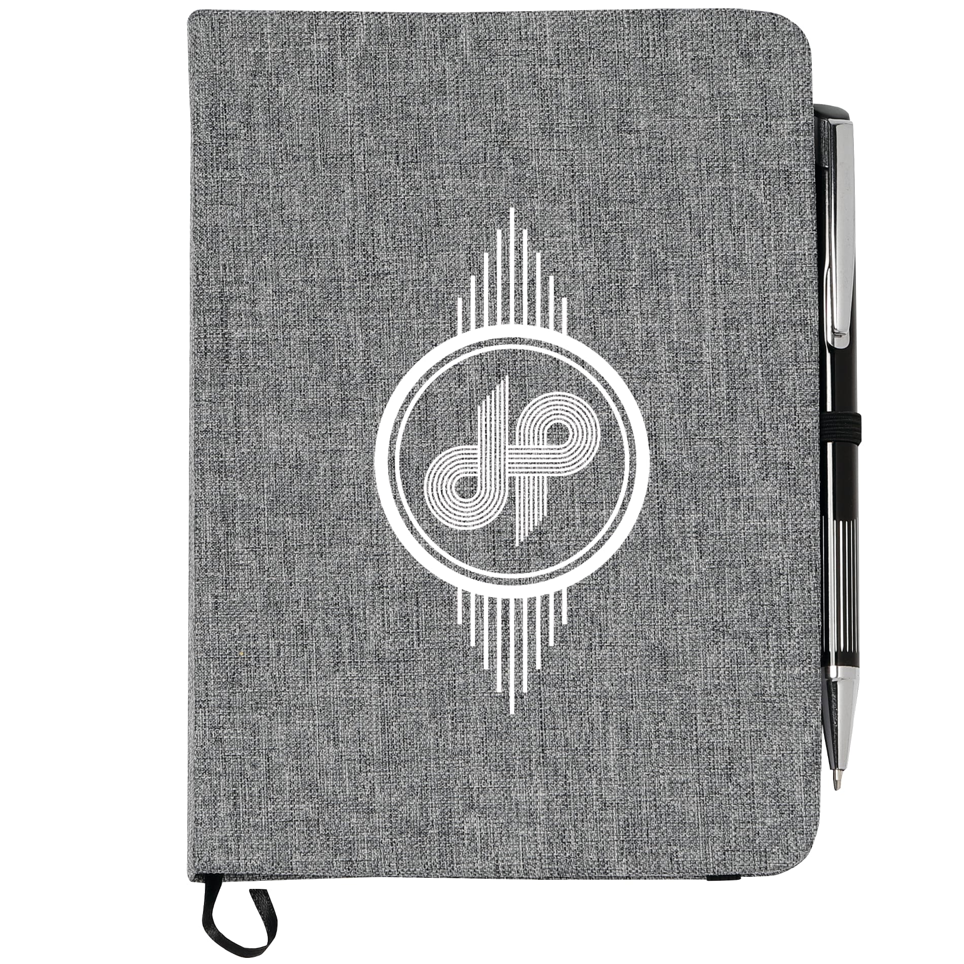 Picture of 5'' x 7'' FSC® Mix Heathered Bound Notebook