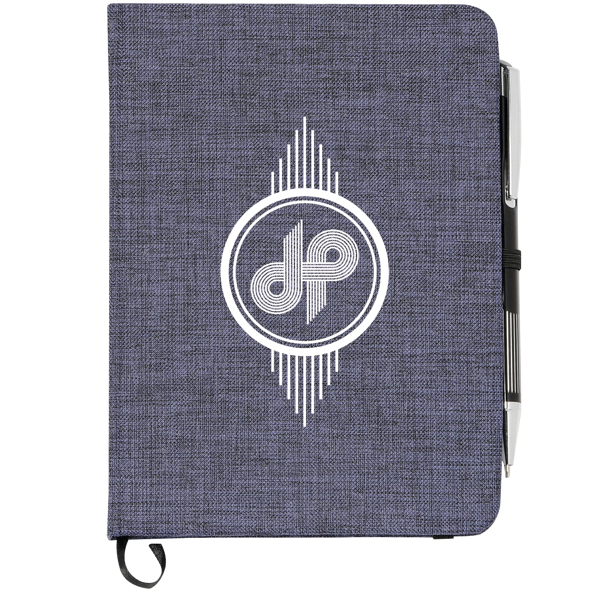 Picture of 5'' x 7'' FSC® Mix Heathered Bound Notebook