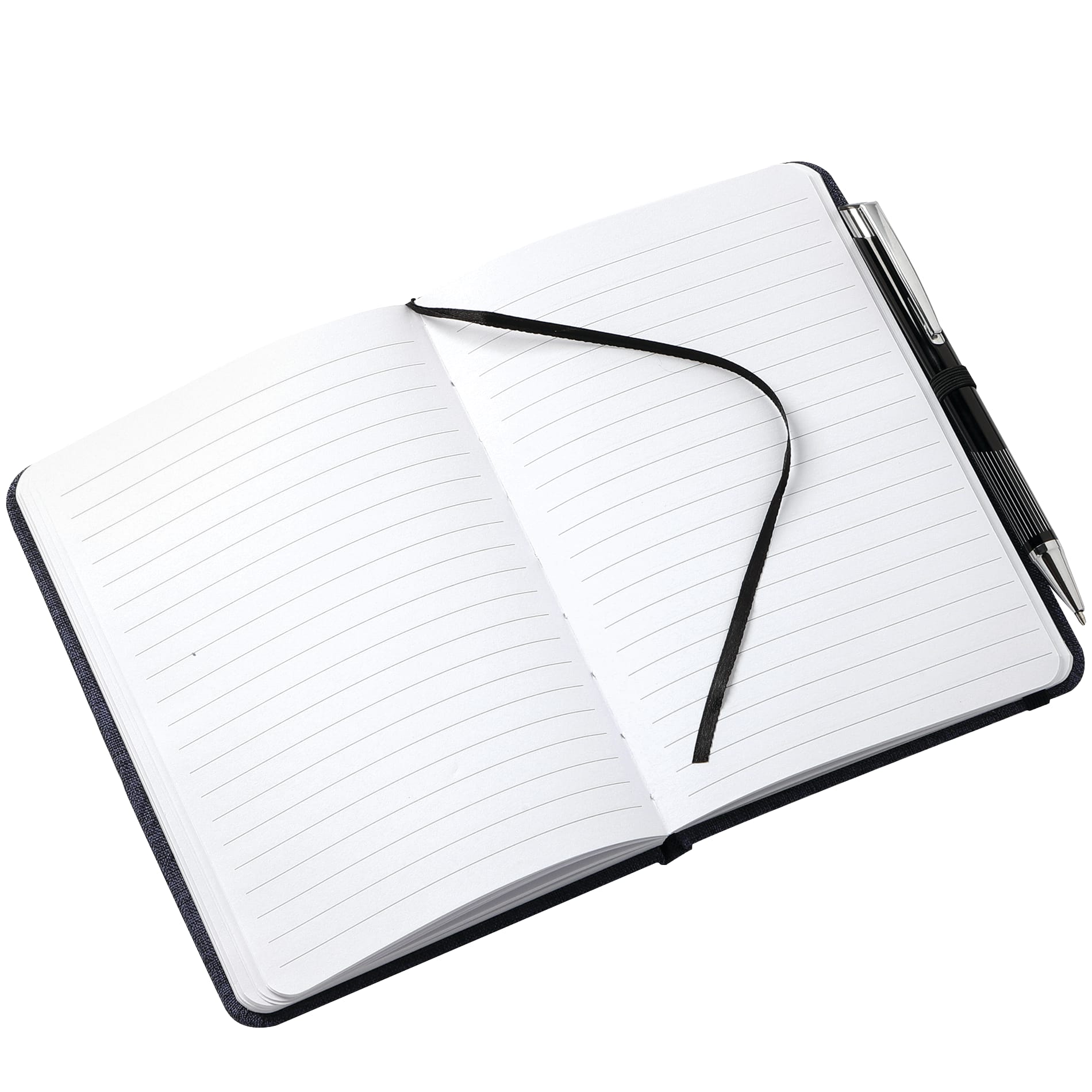 Picture of 5'' x 7'' FSC® Mix Heathered Bound Notebook