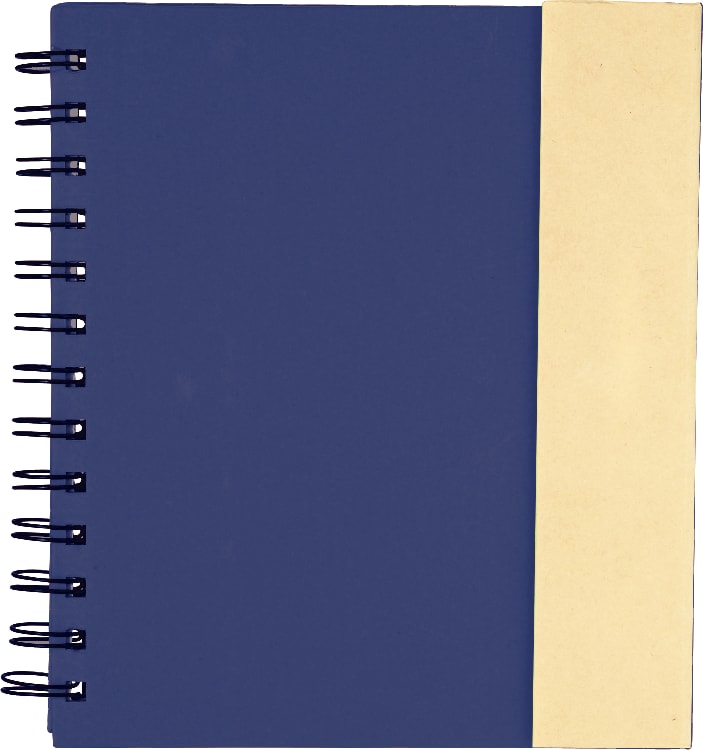 Picture of 6.5'' x 7'' FSC® Mix Lock-it Spiral Notebook