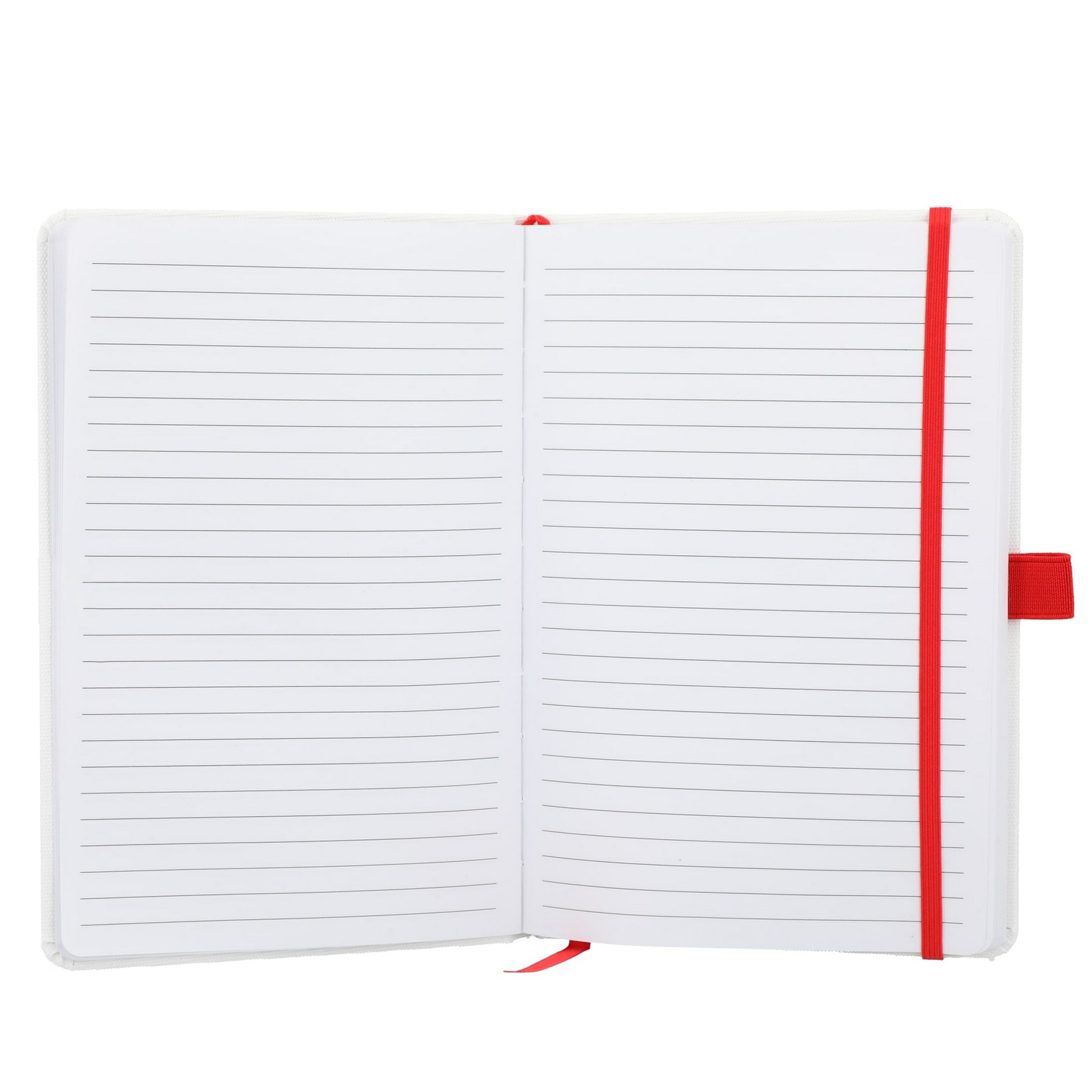 Picture of 5.5'' x 8.5'' FSC® Recycled Bamboo Fiber Bound Notebook