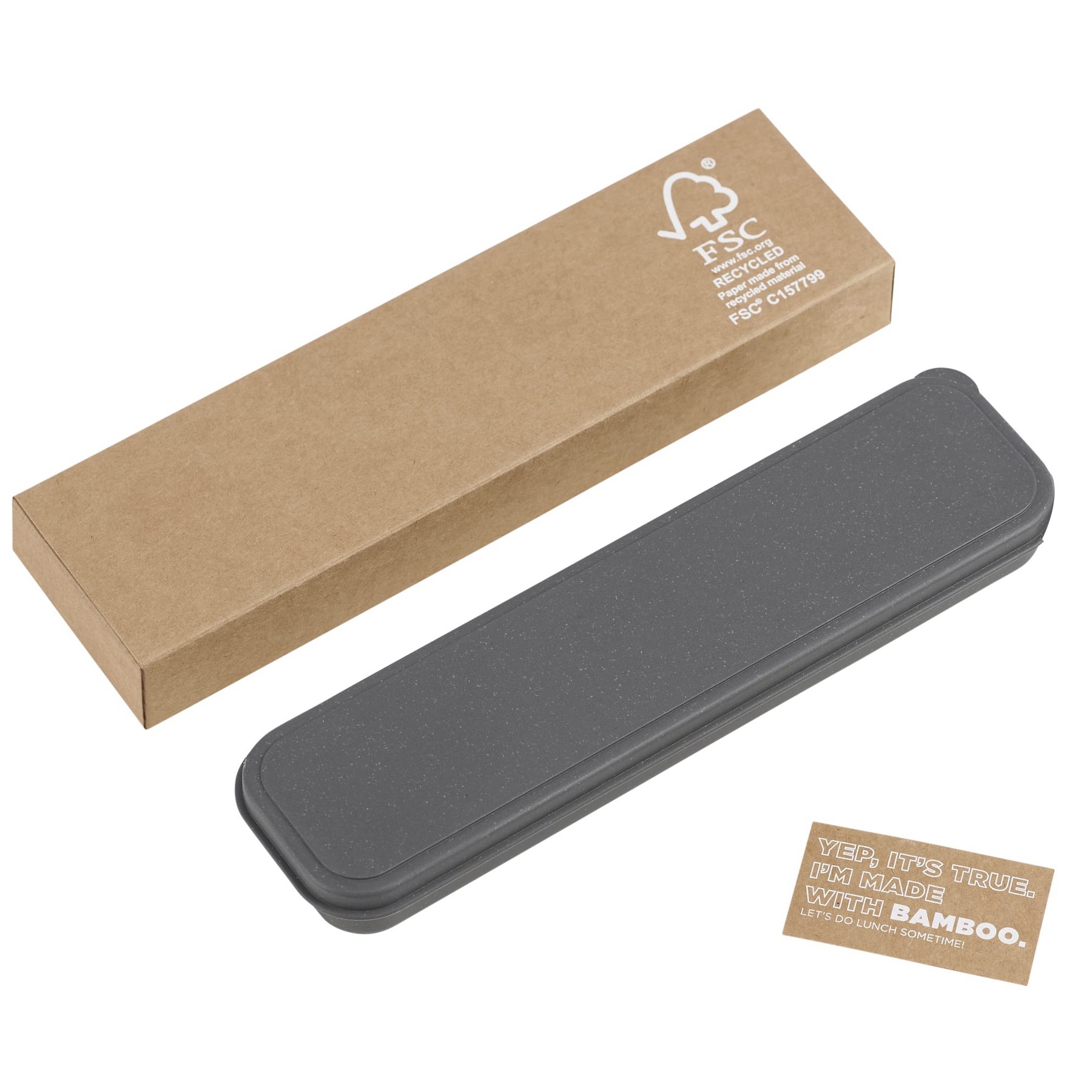 Picture of Bamboo Fiber Cutlery Set