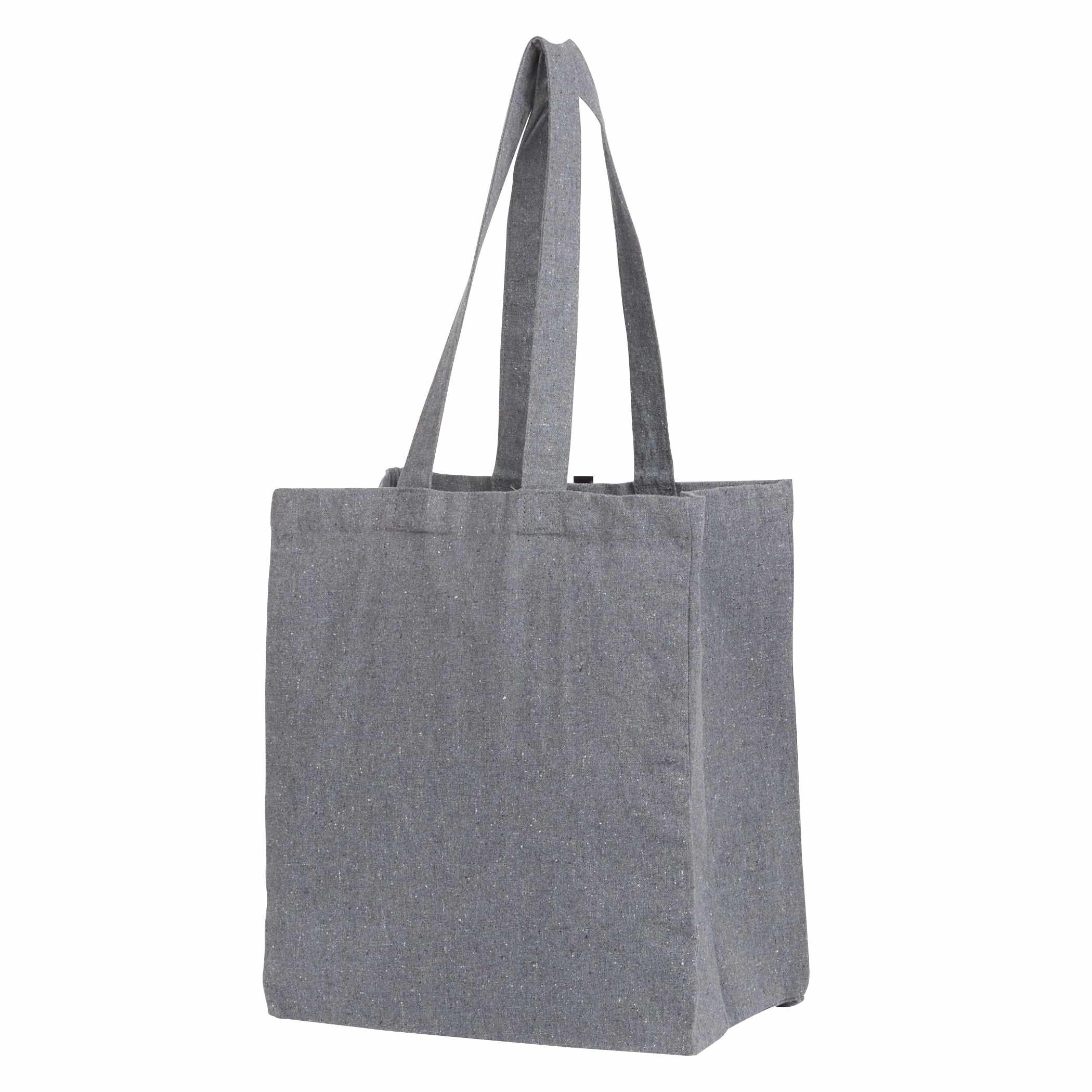 Picture of Eco-Friendly Recycled Cotton Grocery Tote Bag 7oz