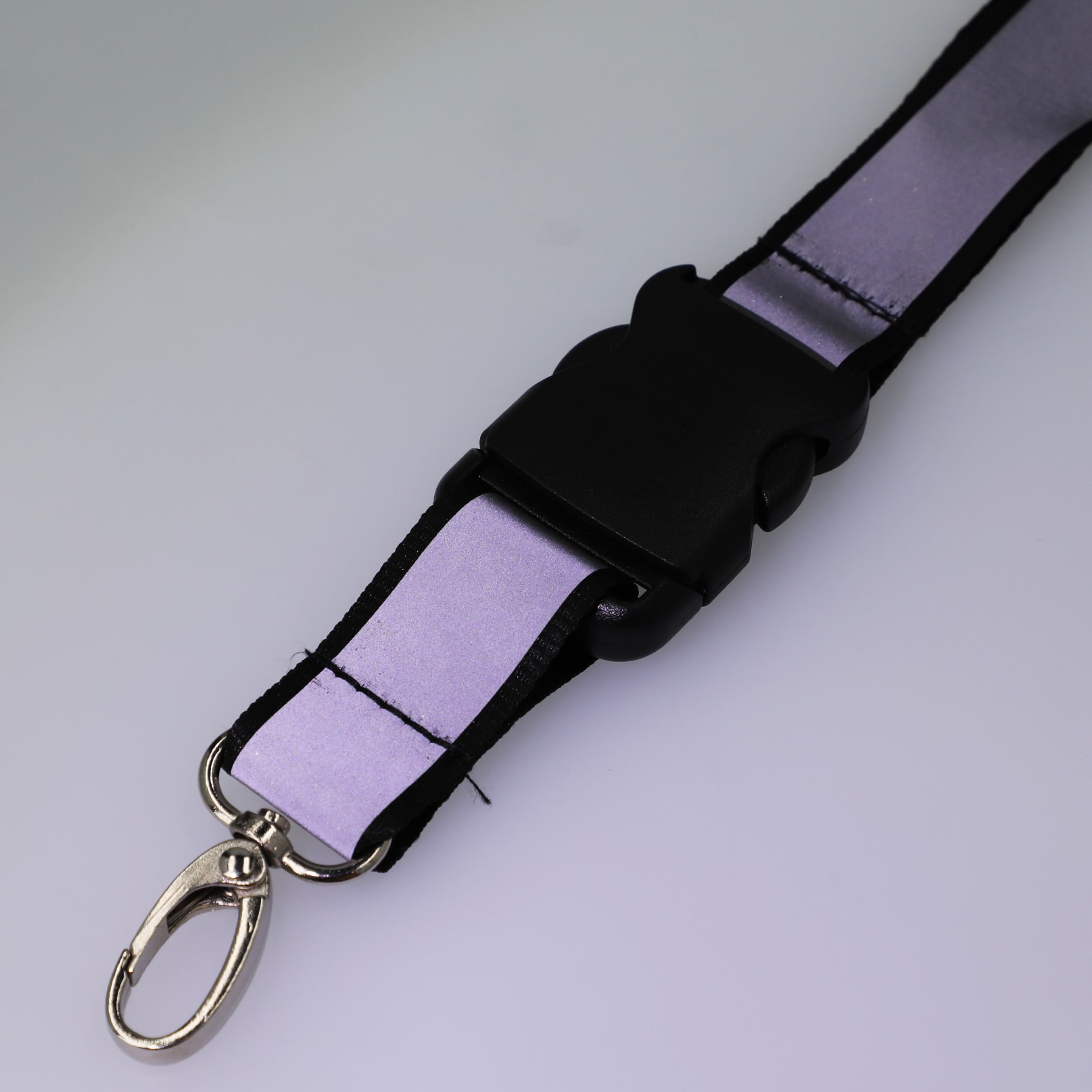 Picture of Recycled Polyester Reflective Lanyard