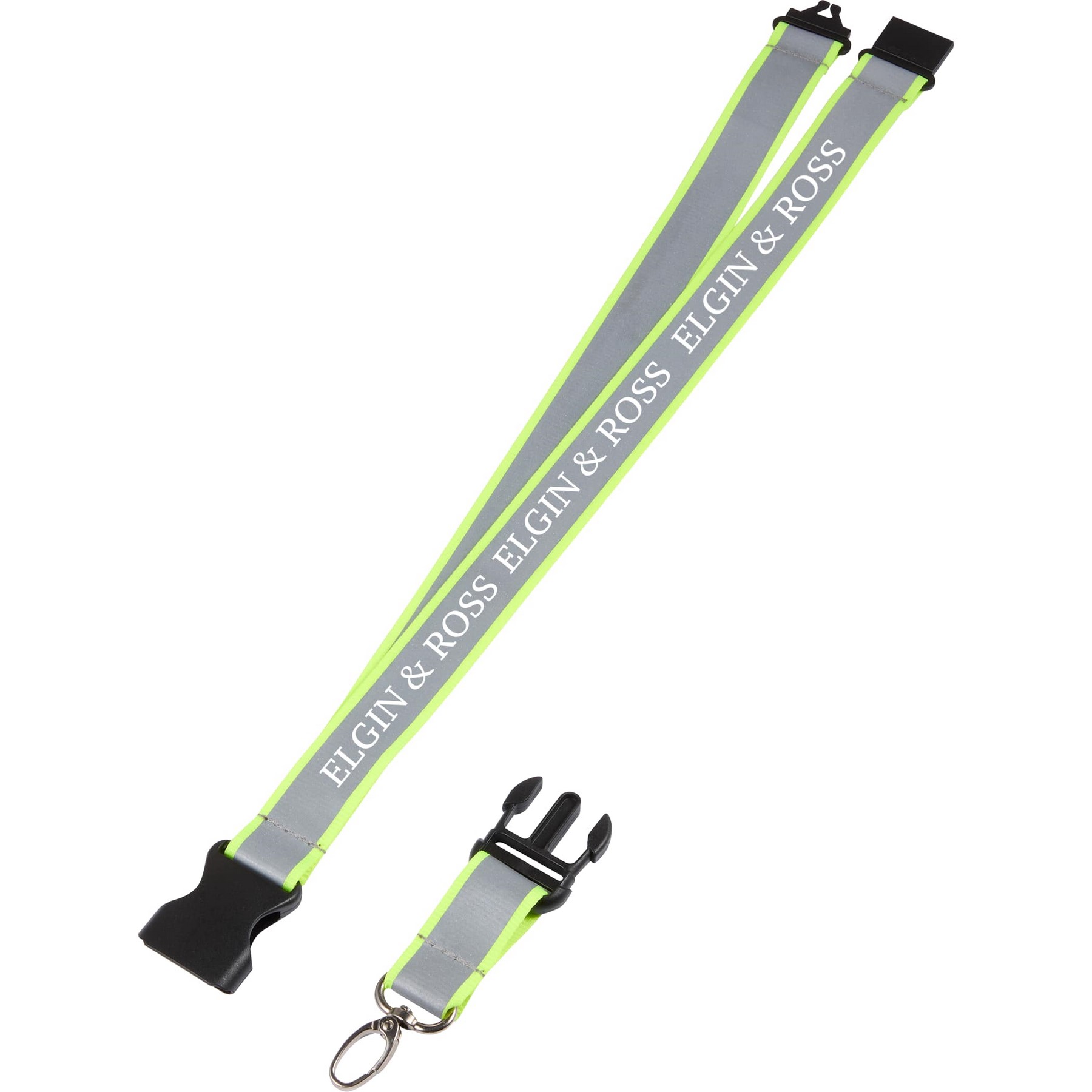 Picture of Recycled Polyester Reflective Lanyard