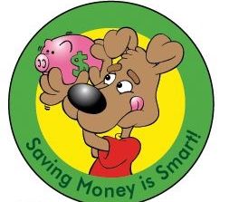 Picture of Saving Money Is Smart! Sticker Roll