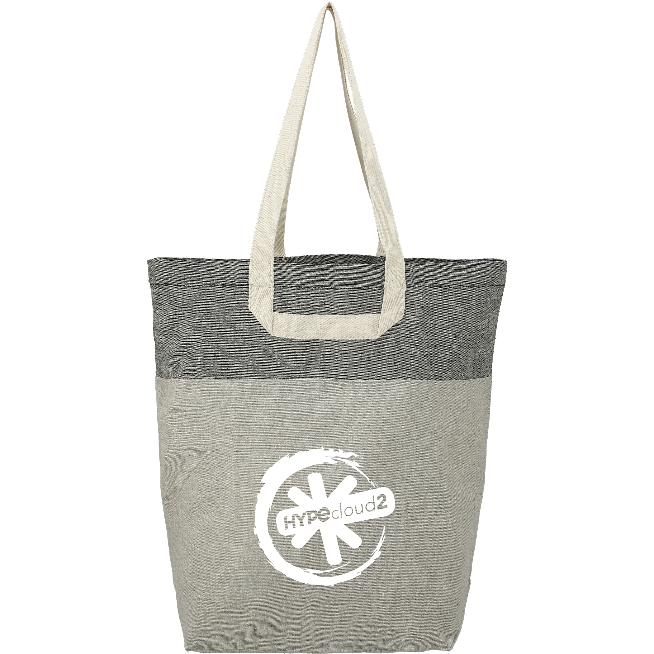 Picture of Recycled Cotton U-Handle Book Tote