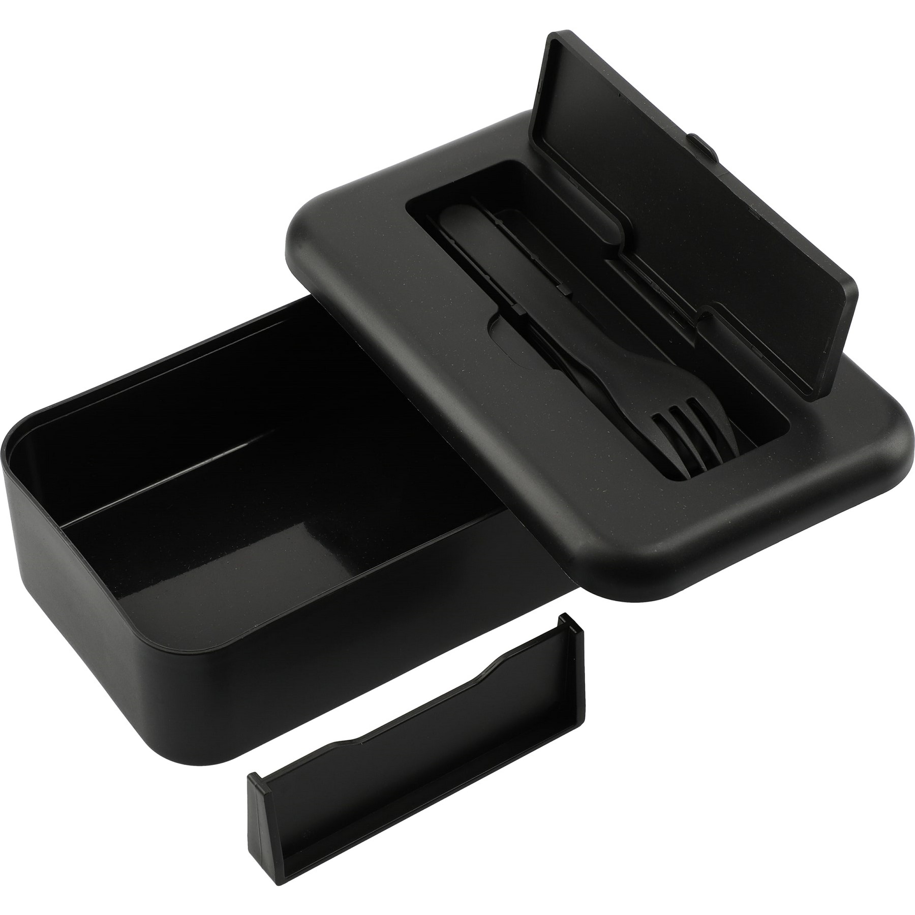 Picture of Bamboo Fiber Lunch Box with Utensils