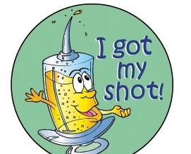Picture of I Got My Shot! Sticker Roll