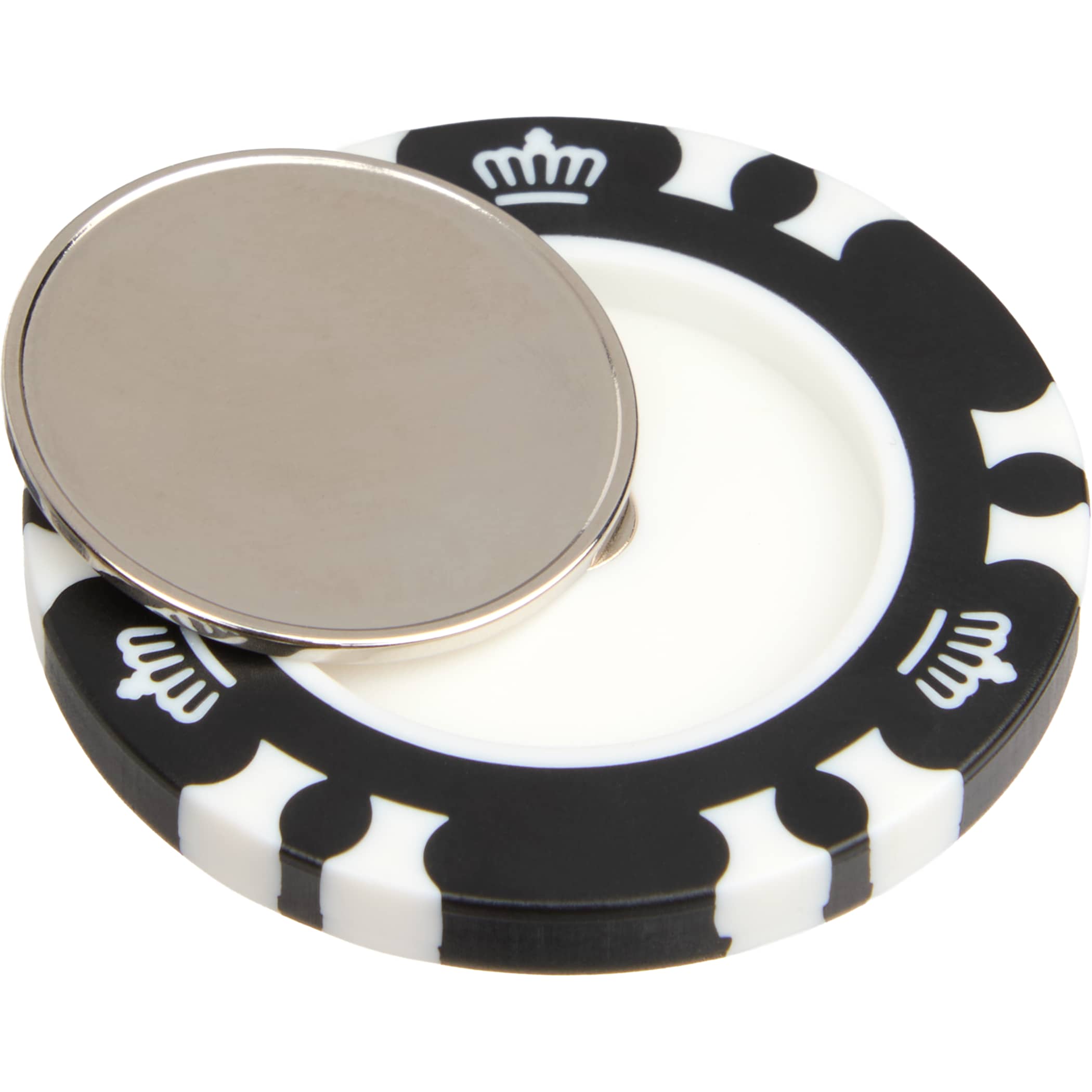 Picture of Recycled Poker Chip w/ Metal Ballmarker