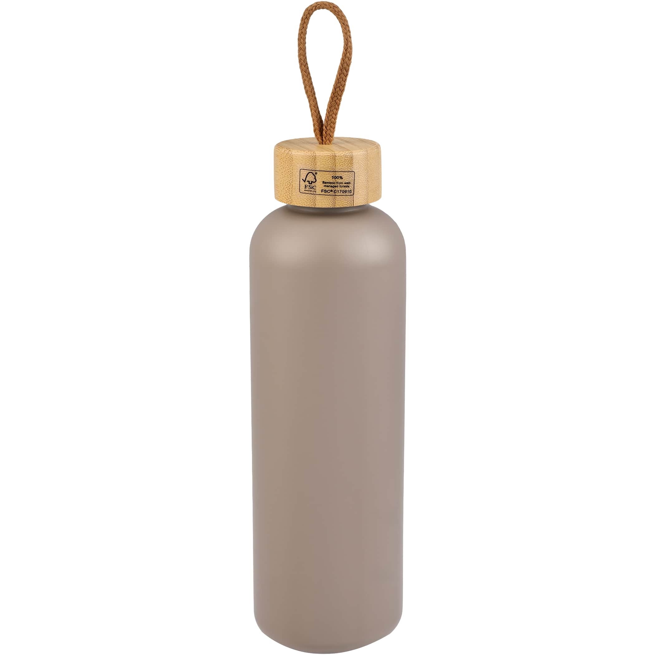 Picture of Tania Recycled Bottle w/ FSC® Bamboo Lid 26oz