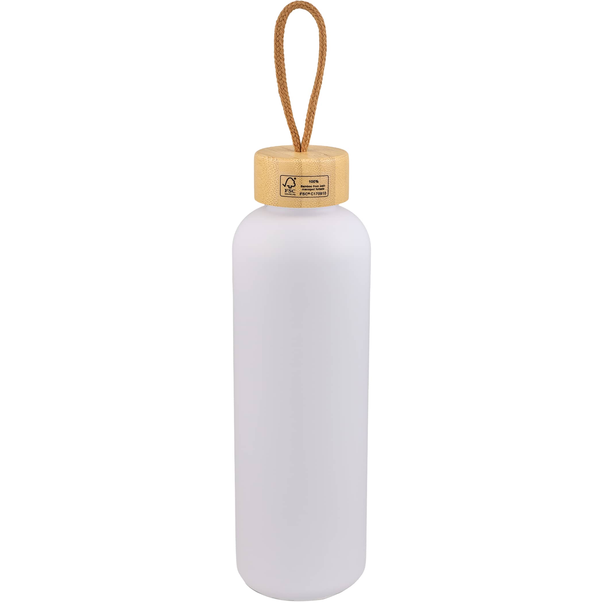 Picture of Tania Recycled Bottle w/ FSC® Bamboo Lid 26oz