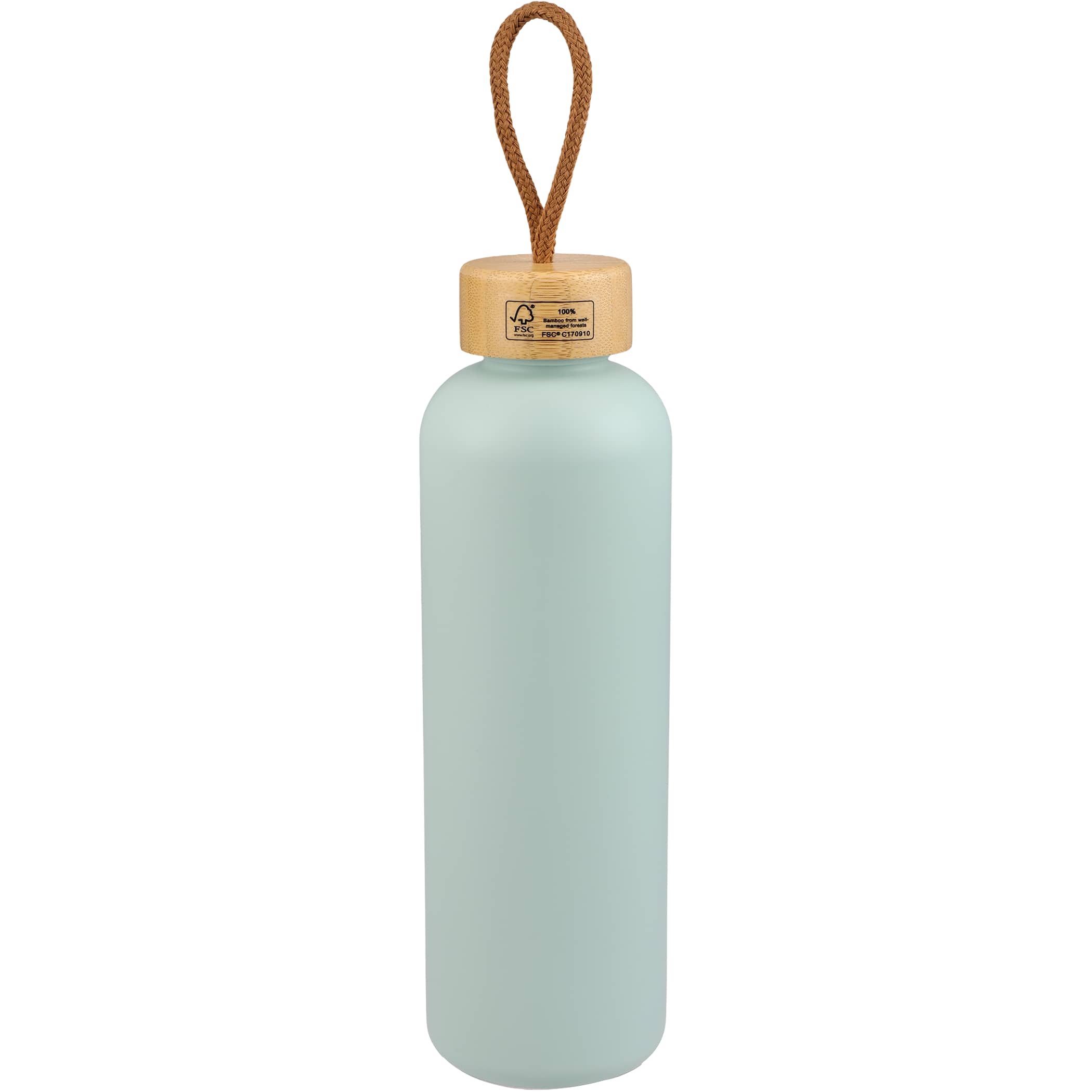 Picture of Tania Recycled Bottle w/ FSC® Bamboo Lid 26oz