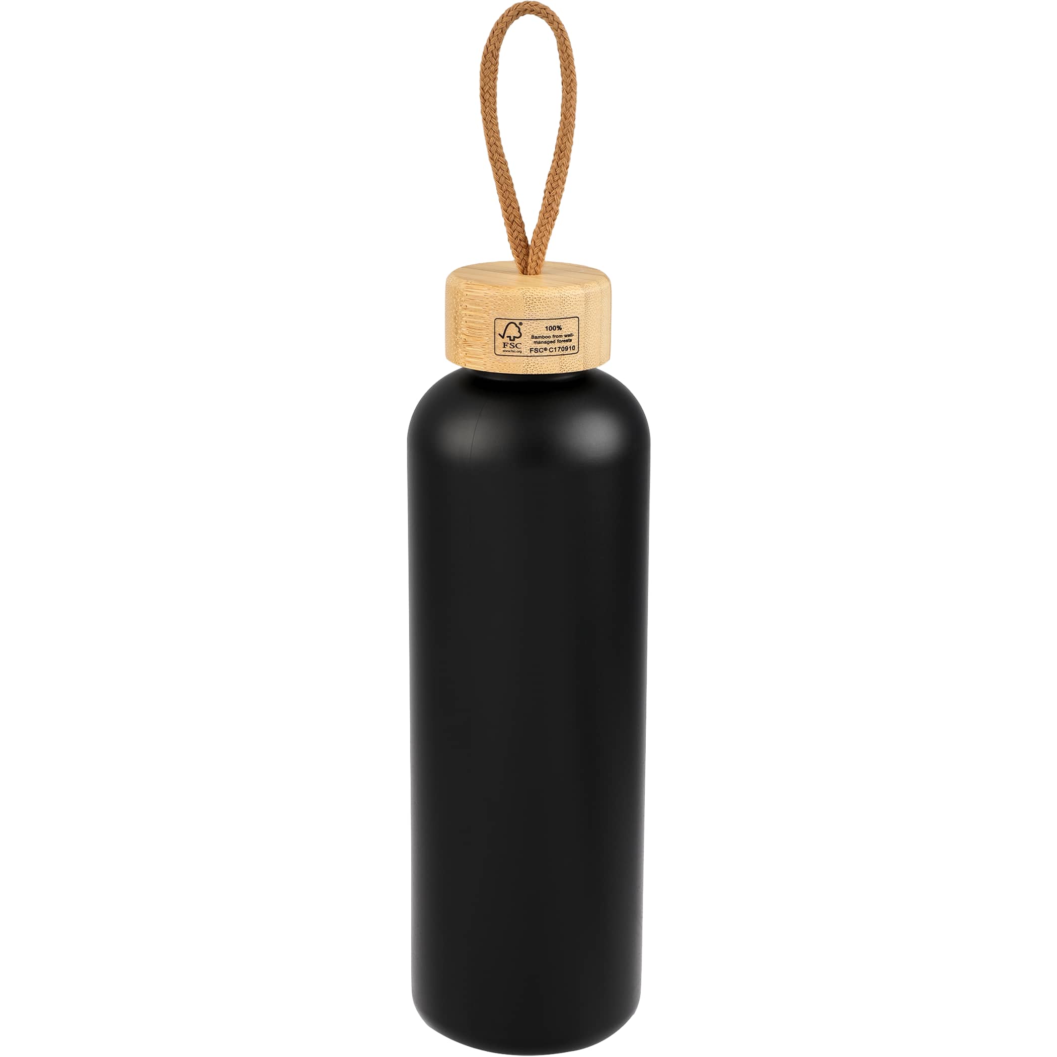 Picture of Tania Recycled Bottle w/ FSC® Bamboo Lid 26oz