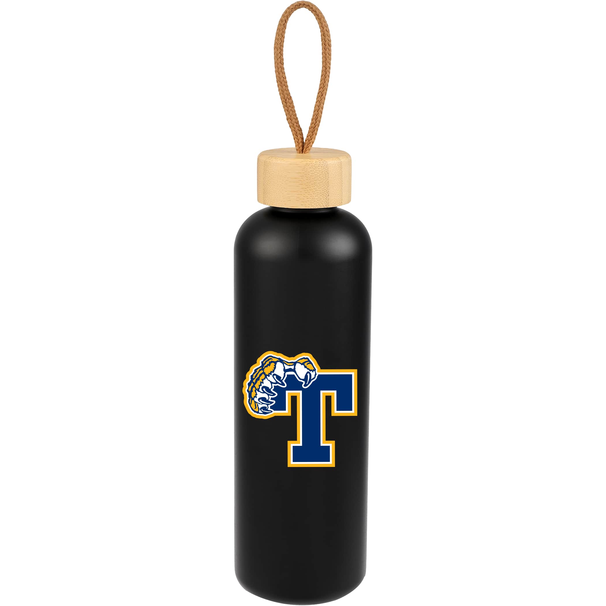Picture of Tania Recycled Bottle w/ FSC® Bamboo Lid 26oz