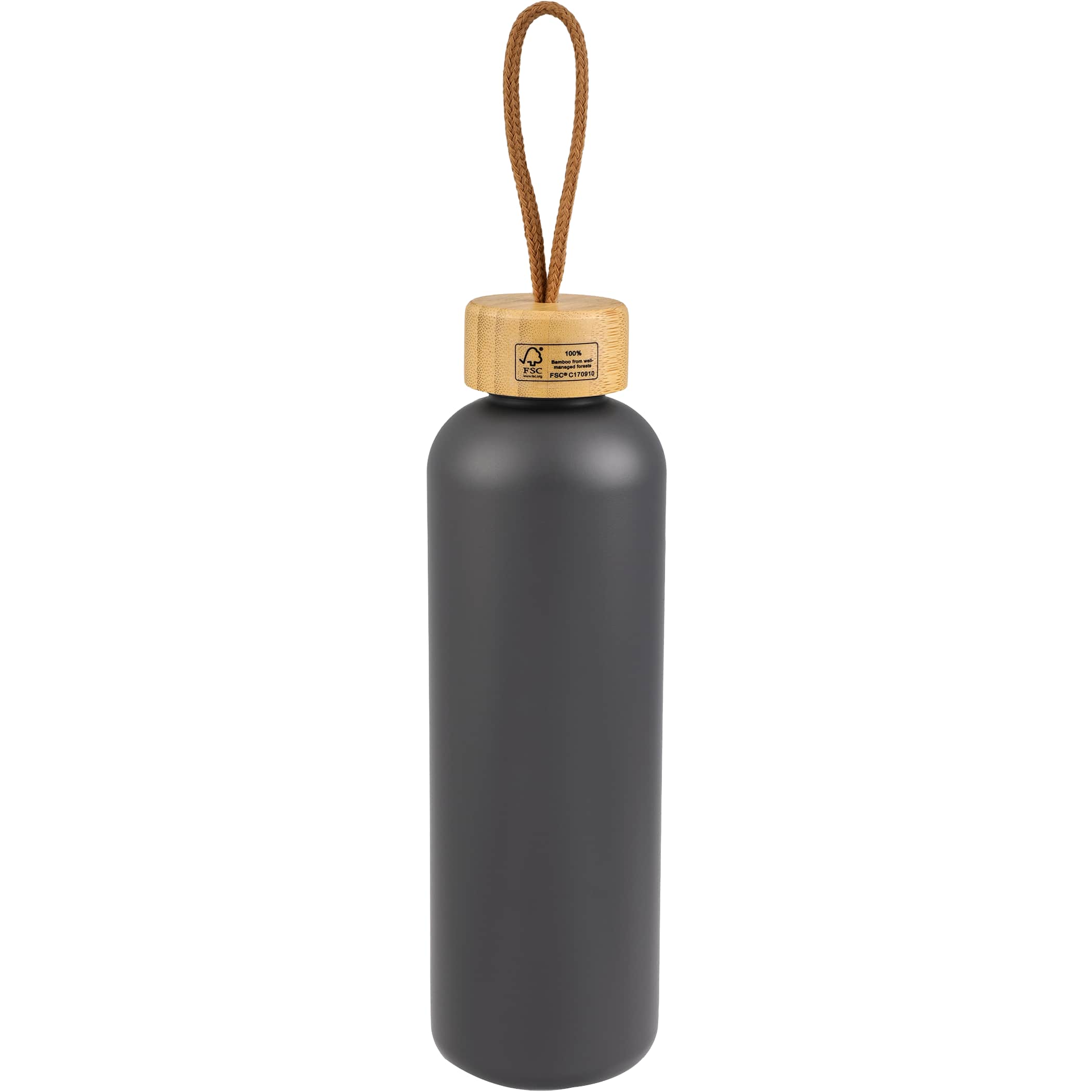 Picture of Tania Recycled Bottle w/ FSC® Bamboo Lid 26oz