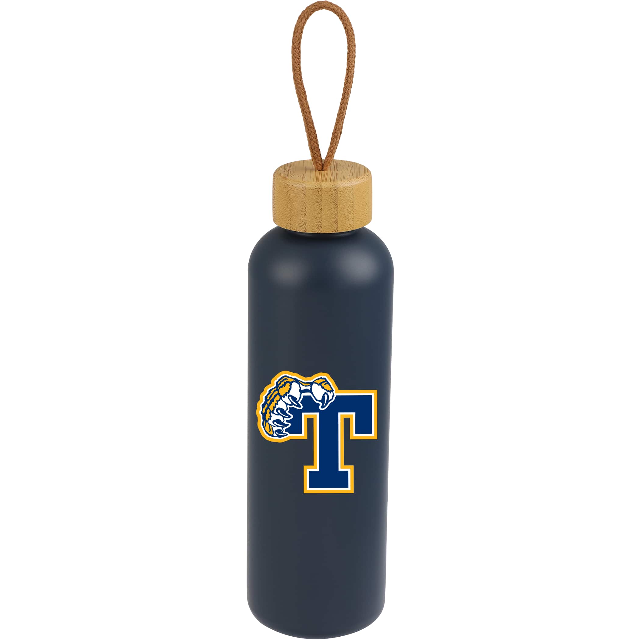 Picture of Tania Recycled Bottle w/ FSC® Bamboo Lid 26oz