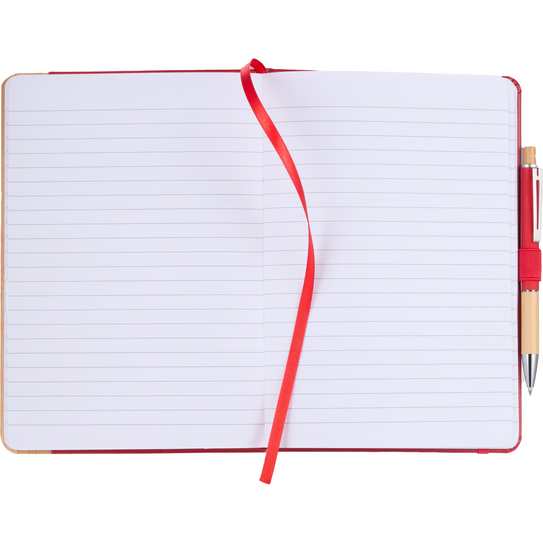 Picture of 5.5'' x 8.5'' FSC® Recycled Kia Bamboo Journal