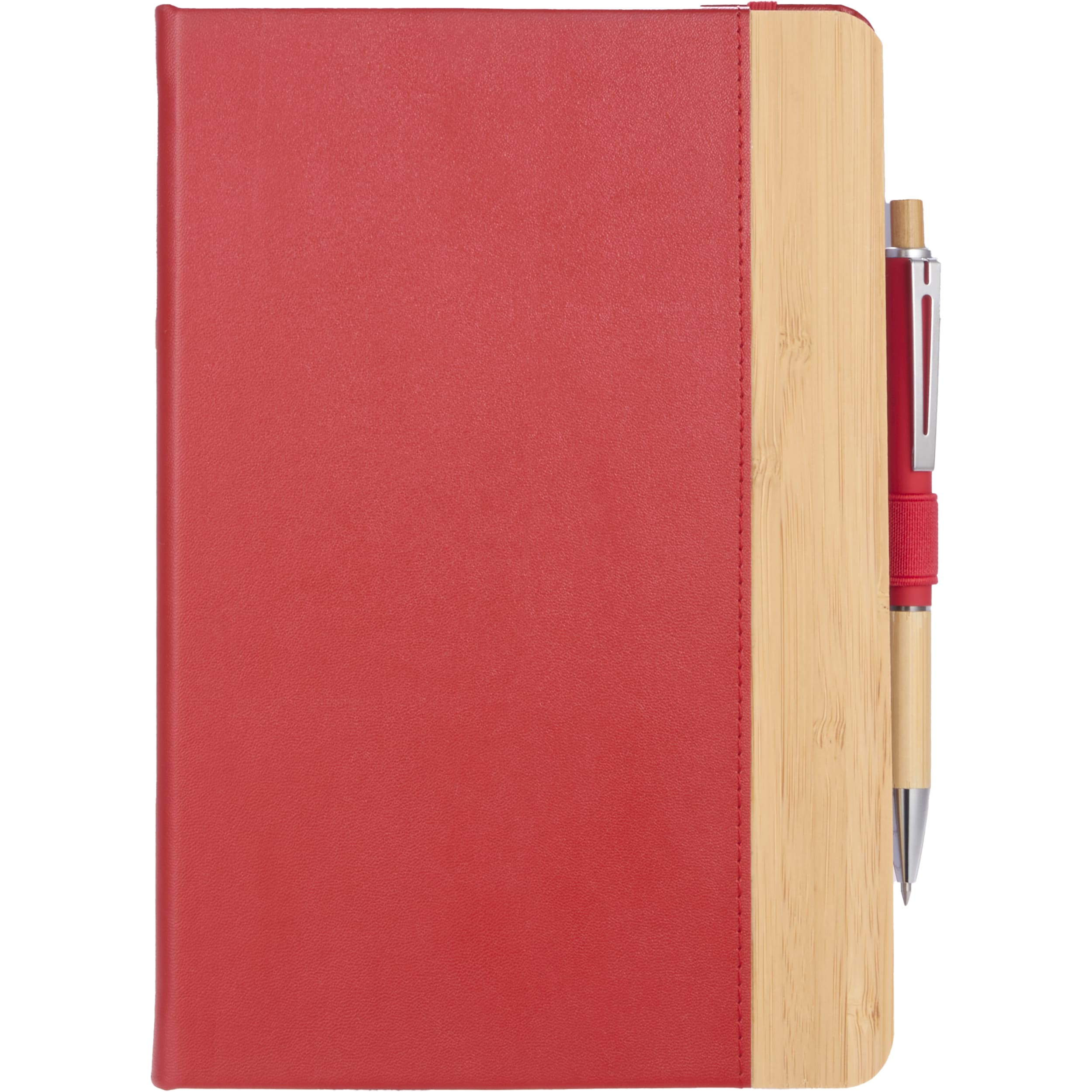 Picture of 5.5'' x 8.5'' FSC® Recycled Kia Bamboo Journal