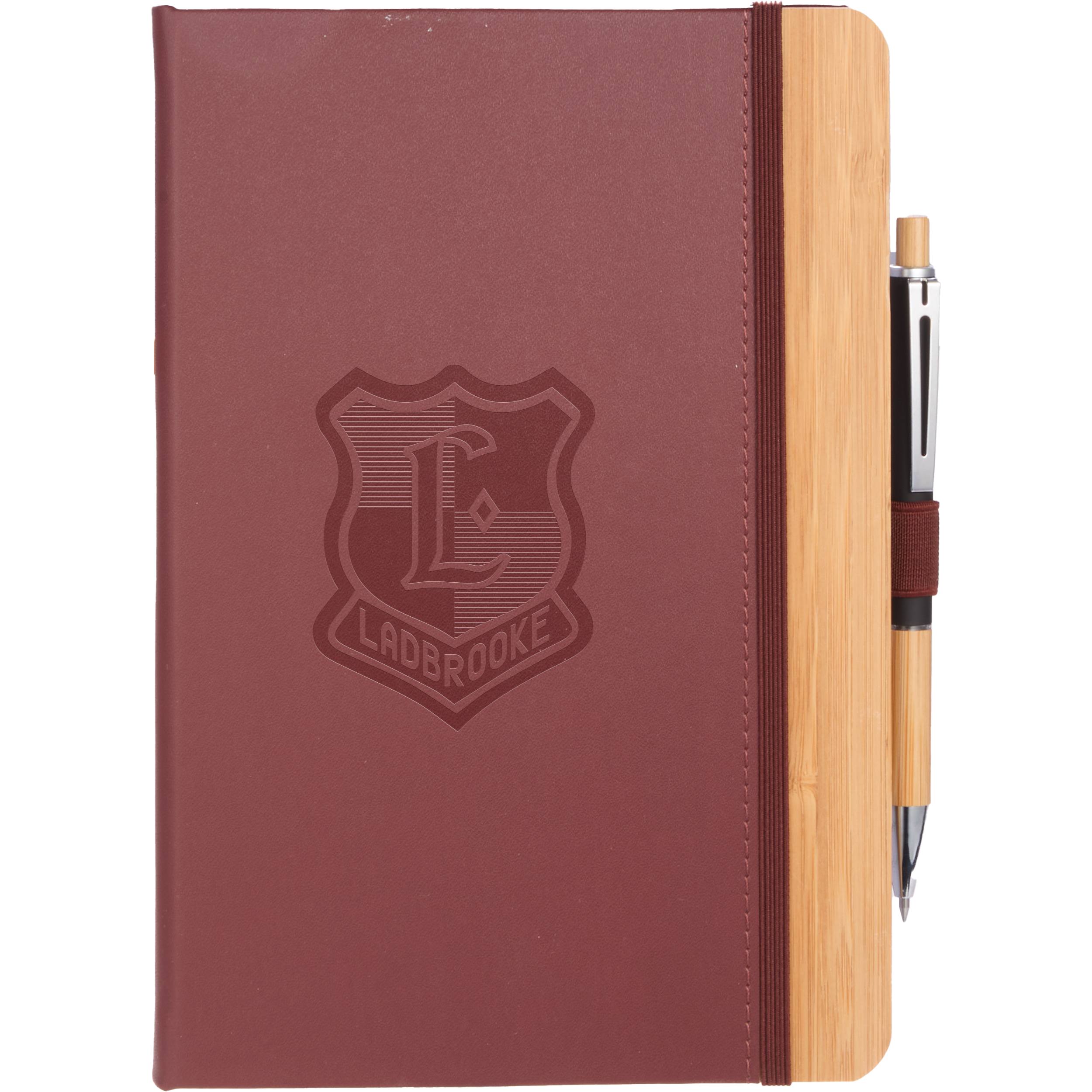 Picture of 5.5'' x 8.5'' FSC® Recycled Kia Bamboo Journal