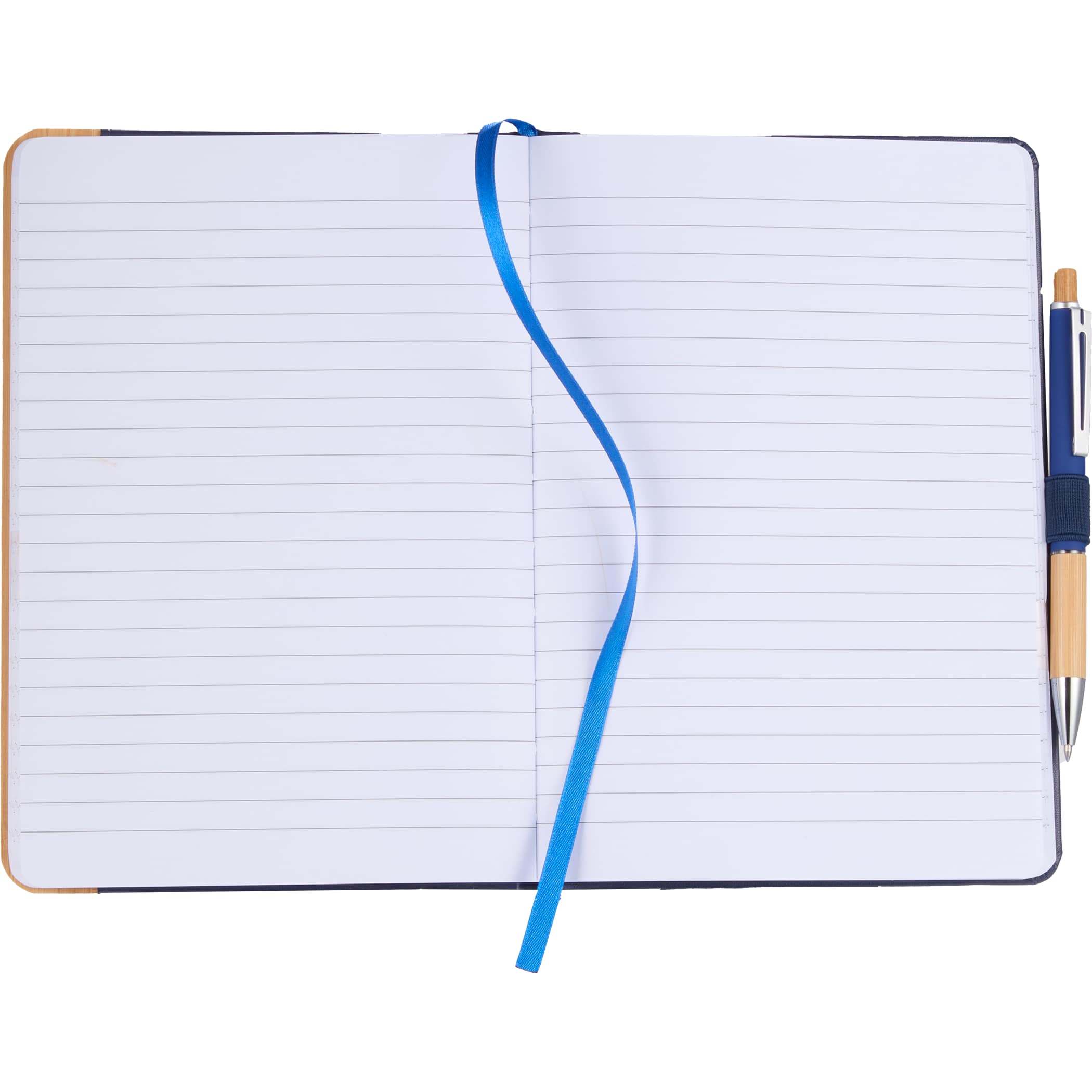 Picture of 5.5'' x 8.5'' FSC® Recycled Kia Bamboo Journal
